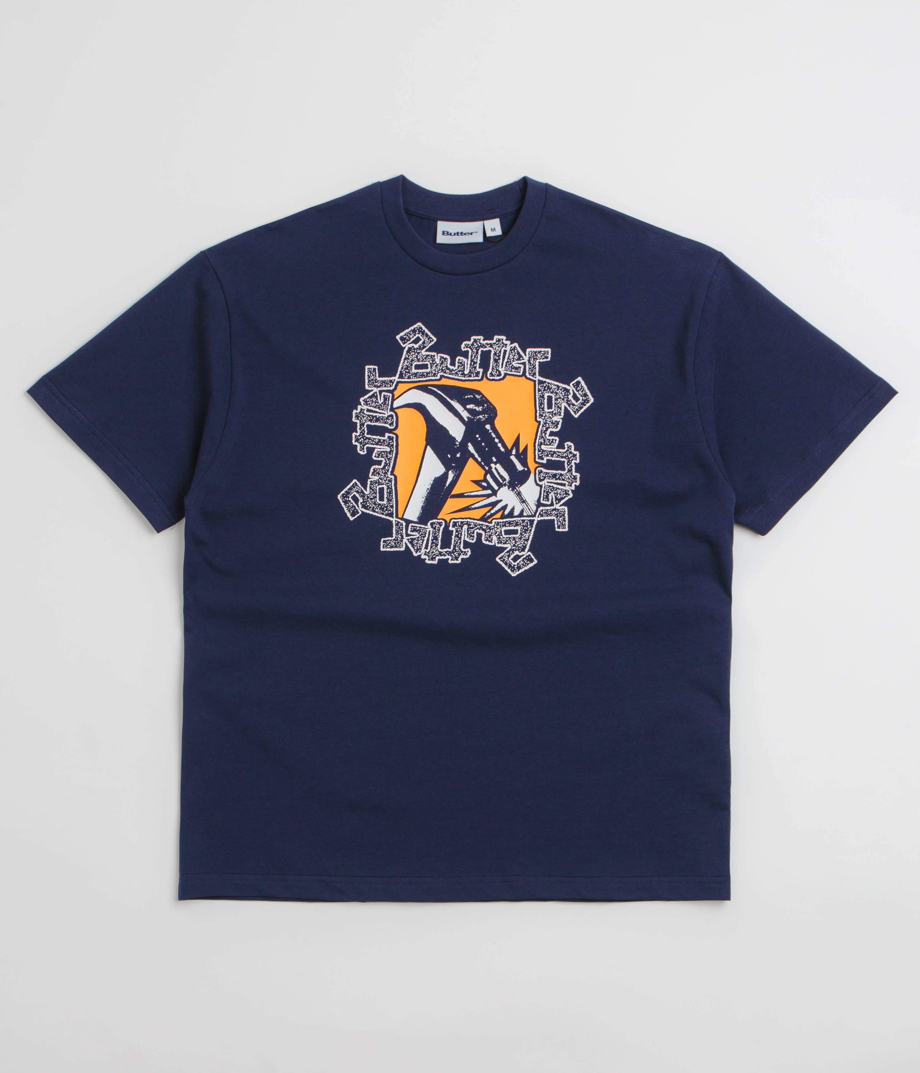 Butter Goods Hammer T-Shirt - Midnight