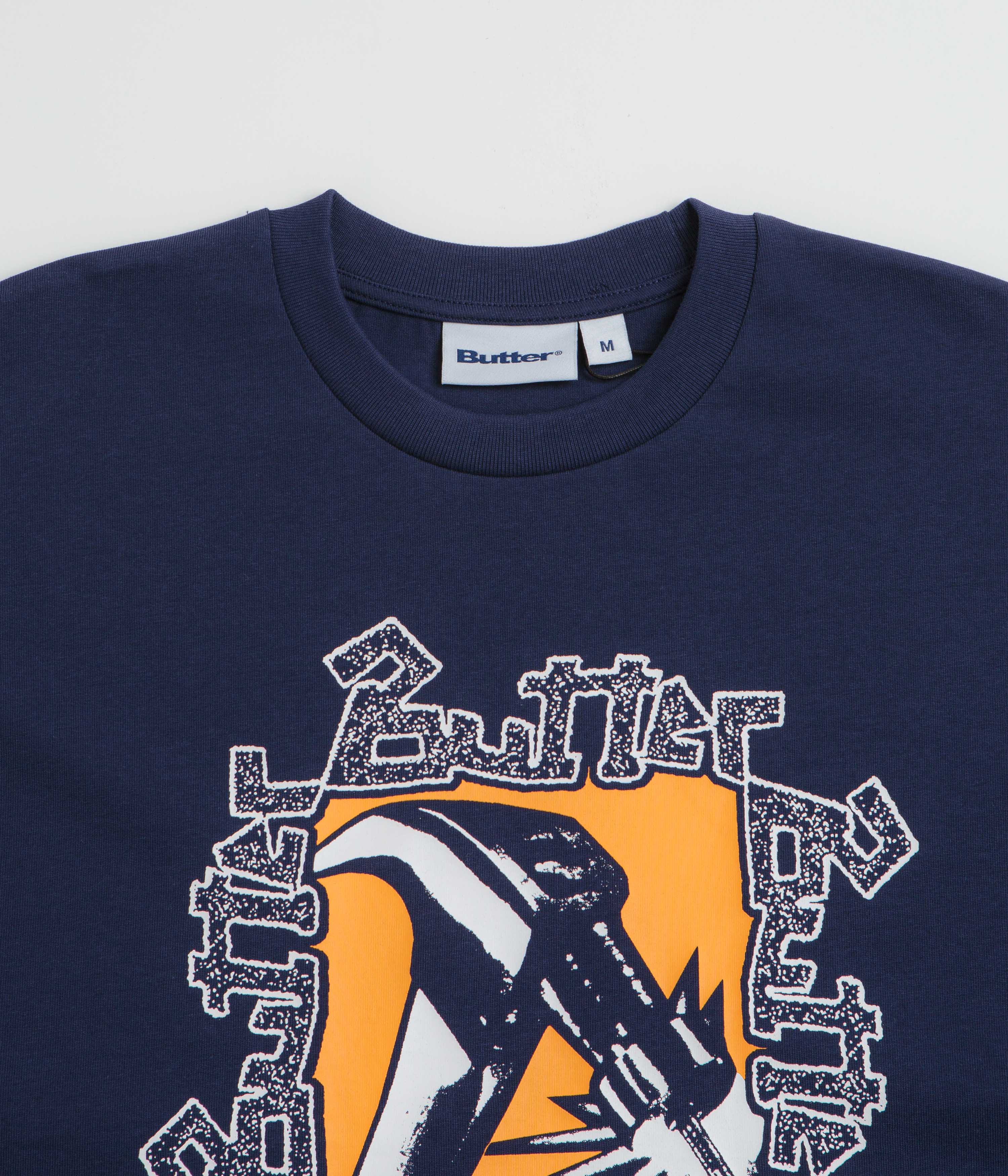 Butter Goods Hammer T-Shirt - Midnight - Image 2