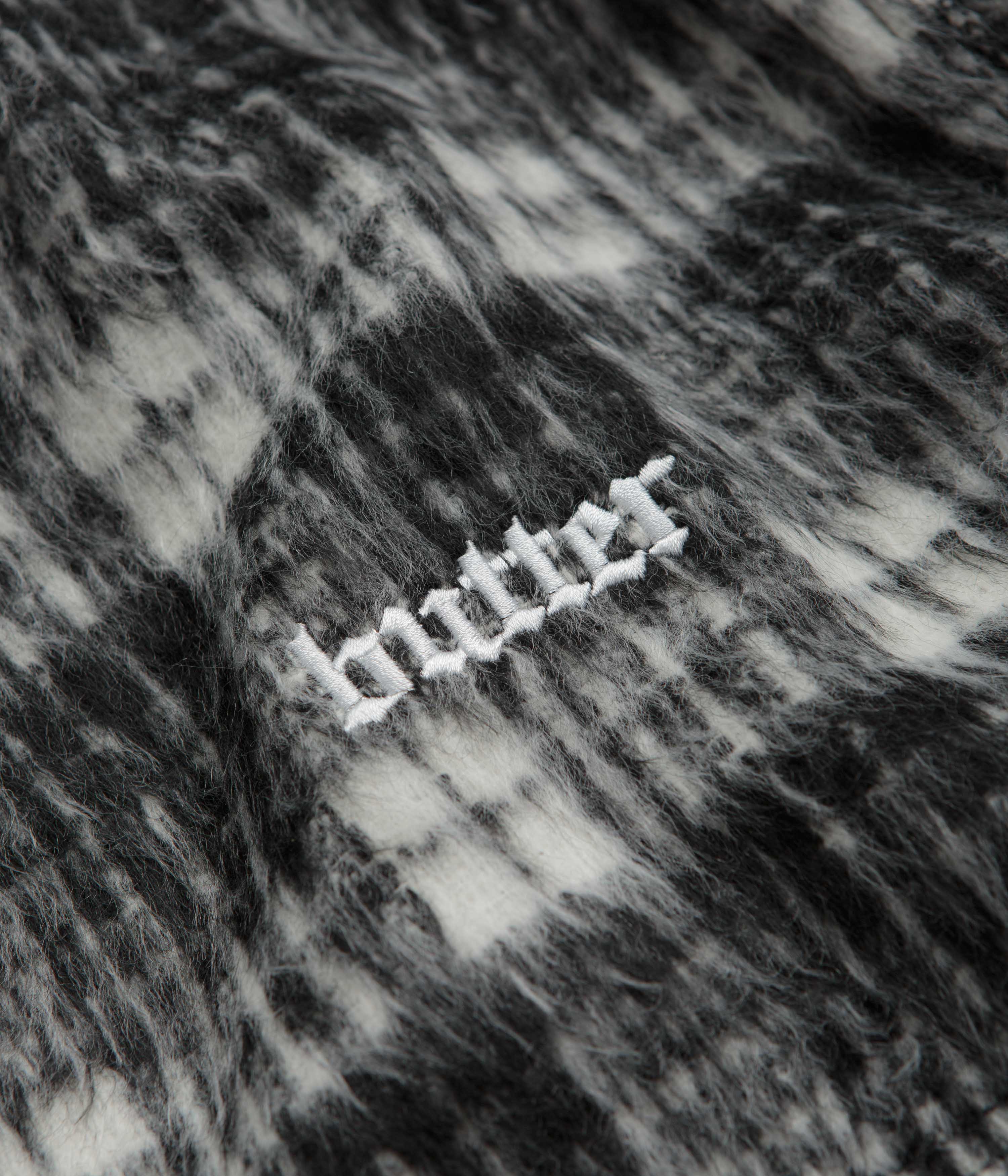 Butter Goods Heavy Plaid Work Jacket - Black / White - Image 4