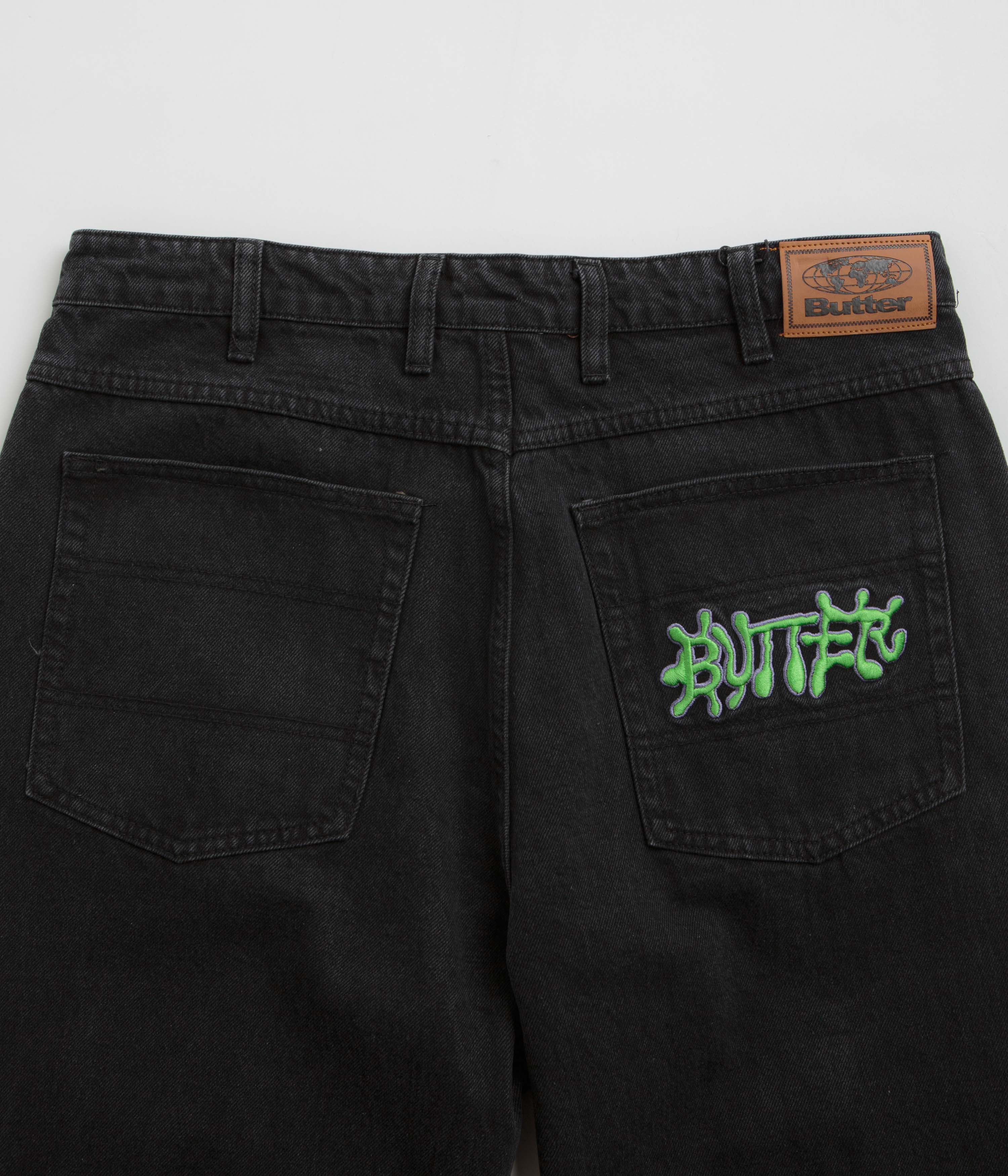Butter Goods Ink Jeans - Worn Black - Image 6