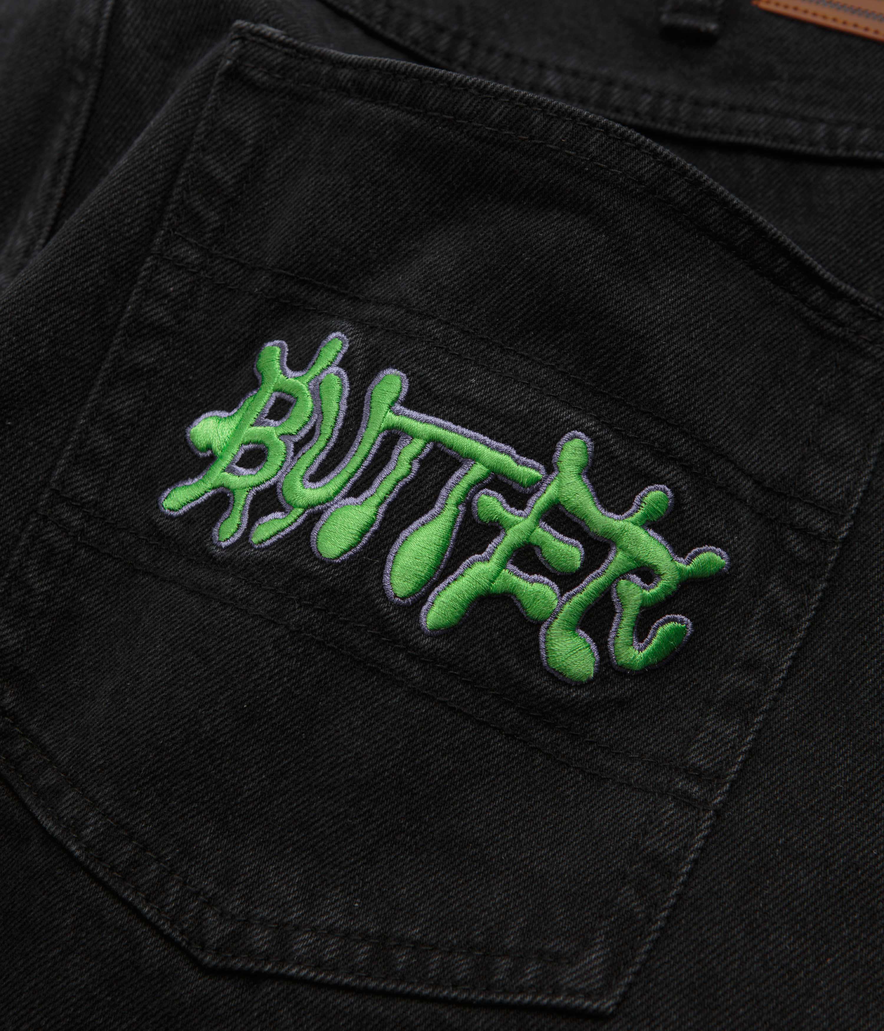 Butter Goods Ink Jeans - Worn Black - Image 8