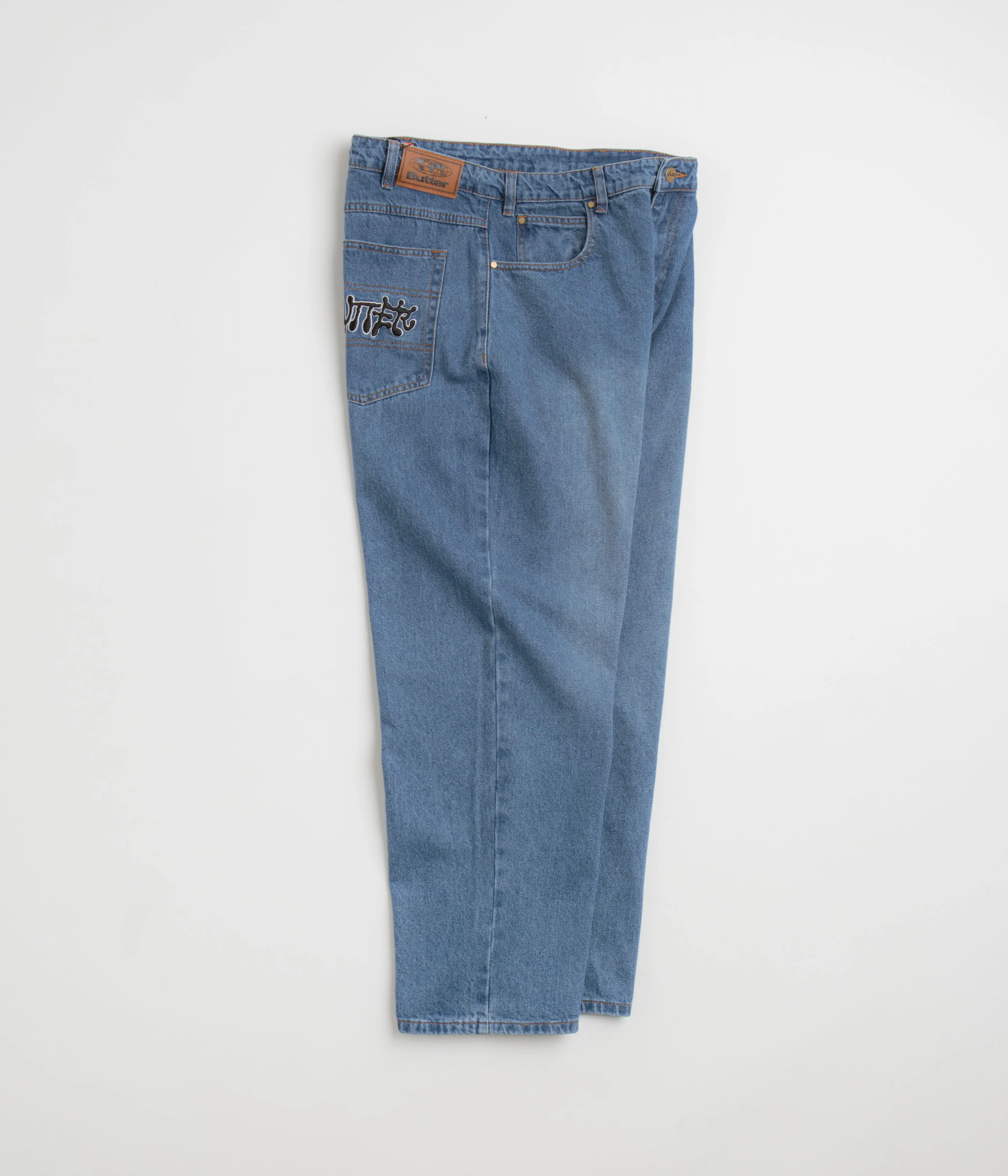 Butter Goods Ink Jeans - Worn Blue - Image 2