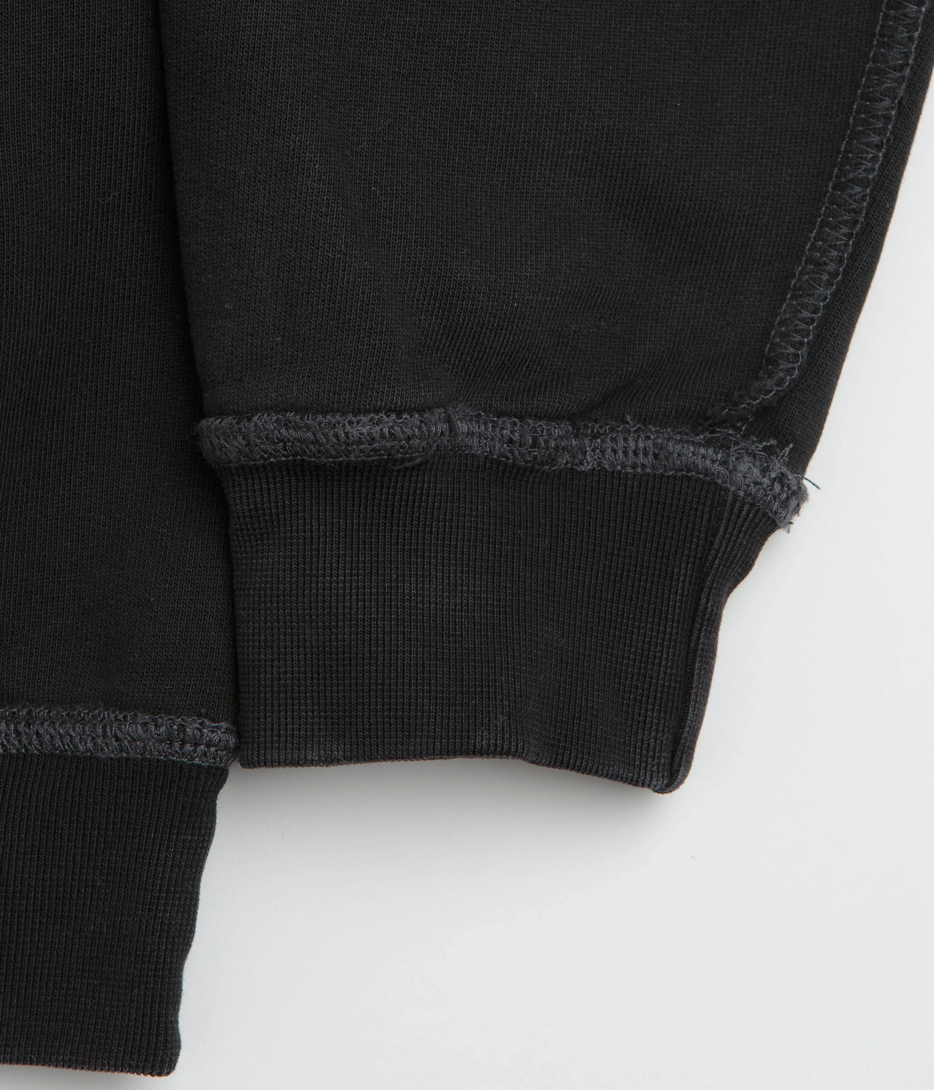 Butter Goods Inside Out Hoodie - Washed Black - Image 4