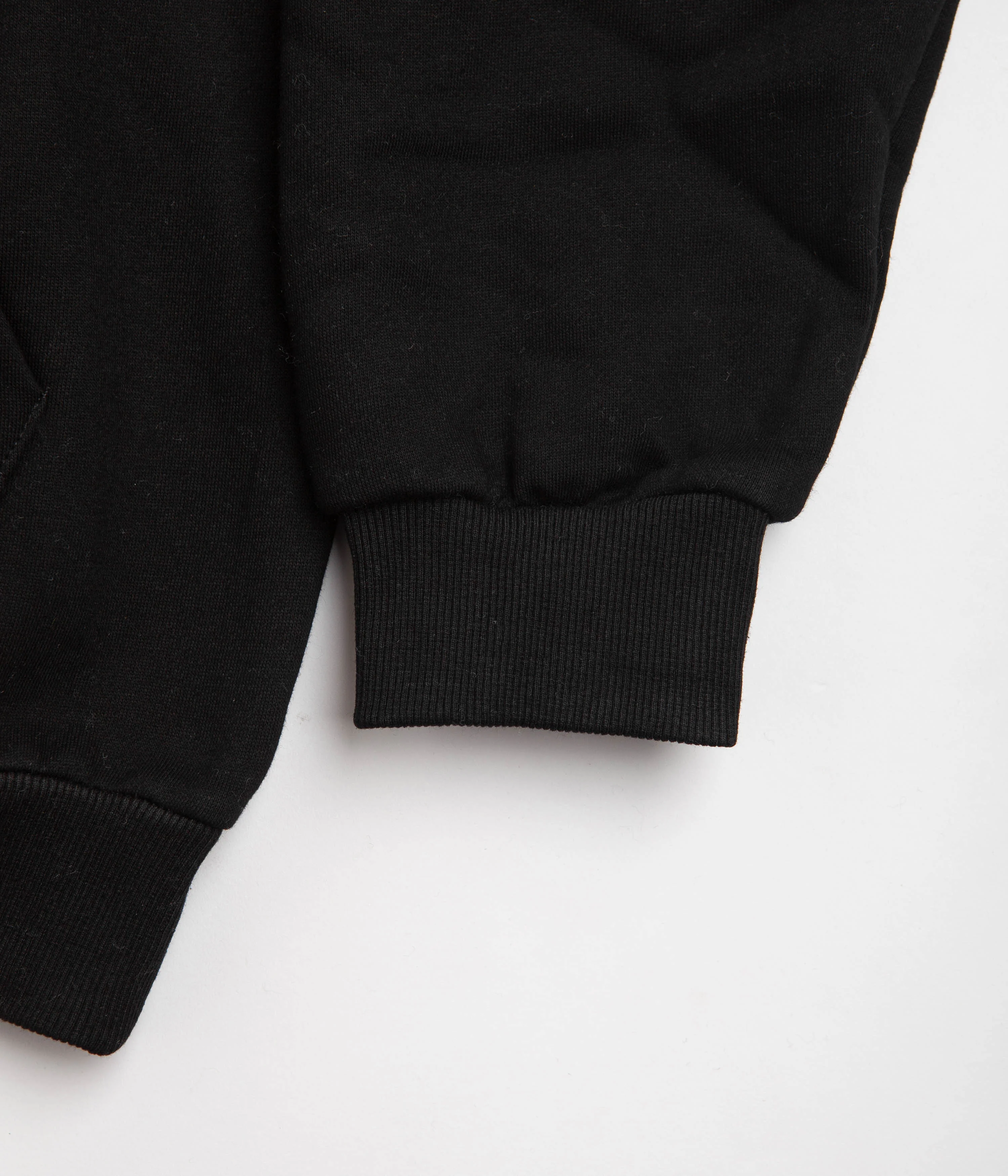 Butter Goods Internationale Embroidered Hoodie - Black - Image 4