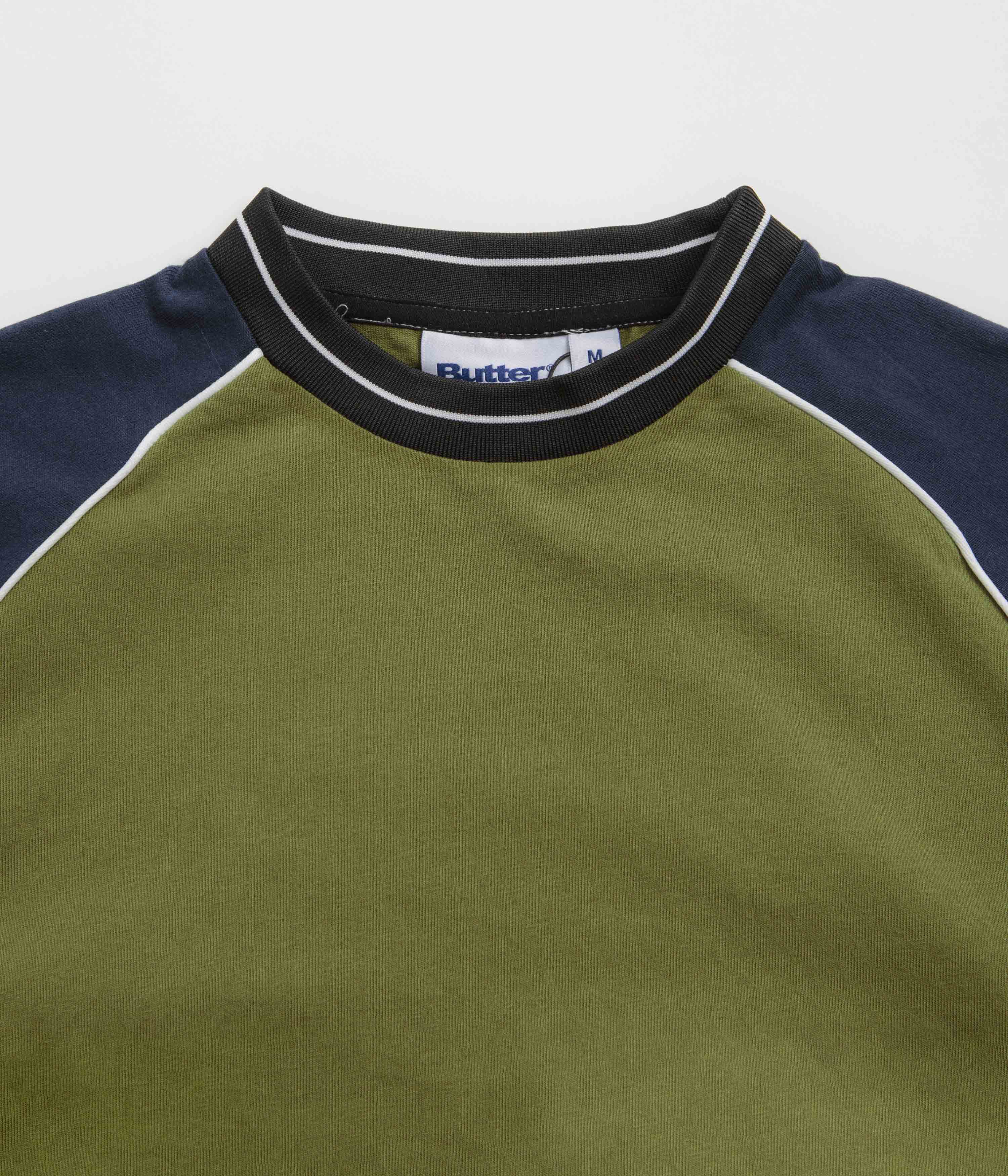 Butter Goods Lap T-Shirt - Moss - Image 3