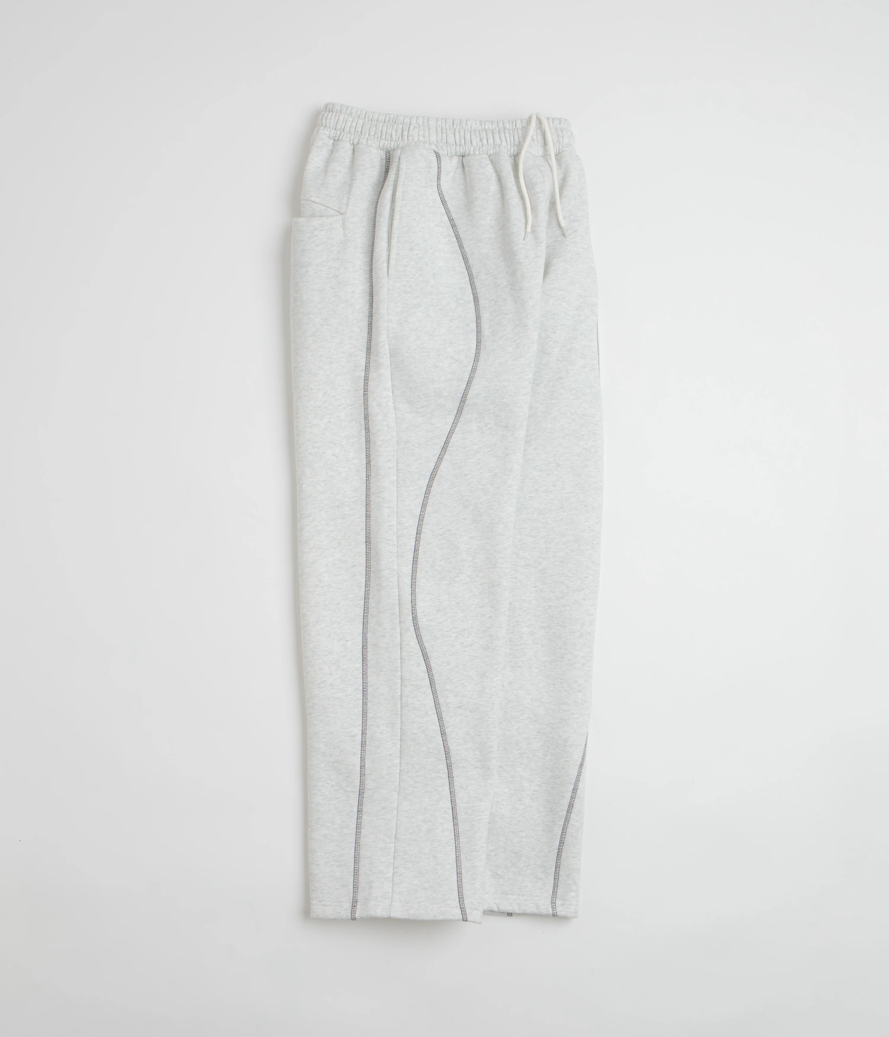 Butter Goods Lines Tracksuit Pants - Ash - Image 2