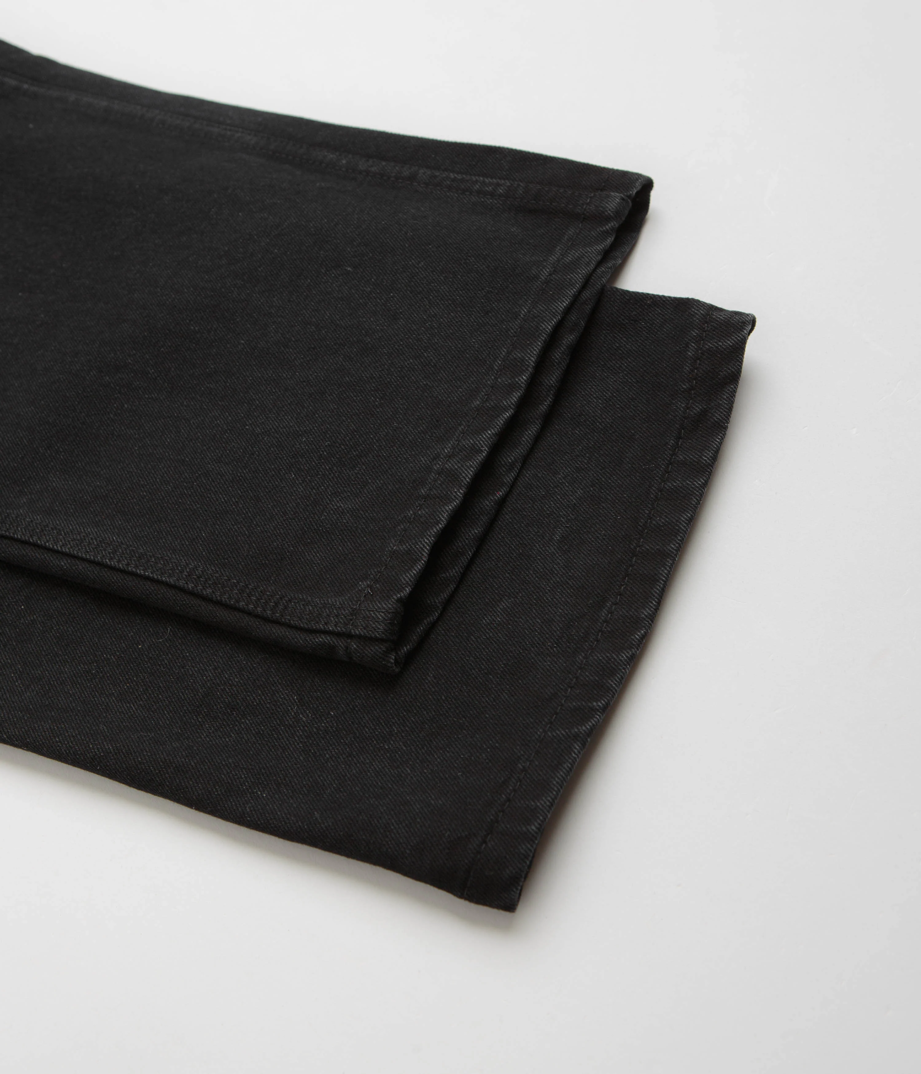 Butter Goods Lock Baggy Jeans - Flat Black - Image 9