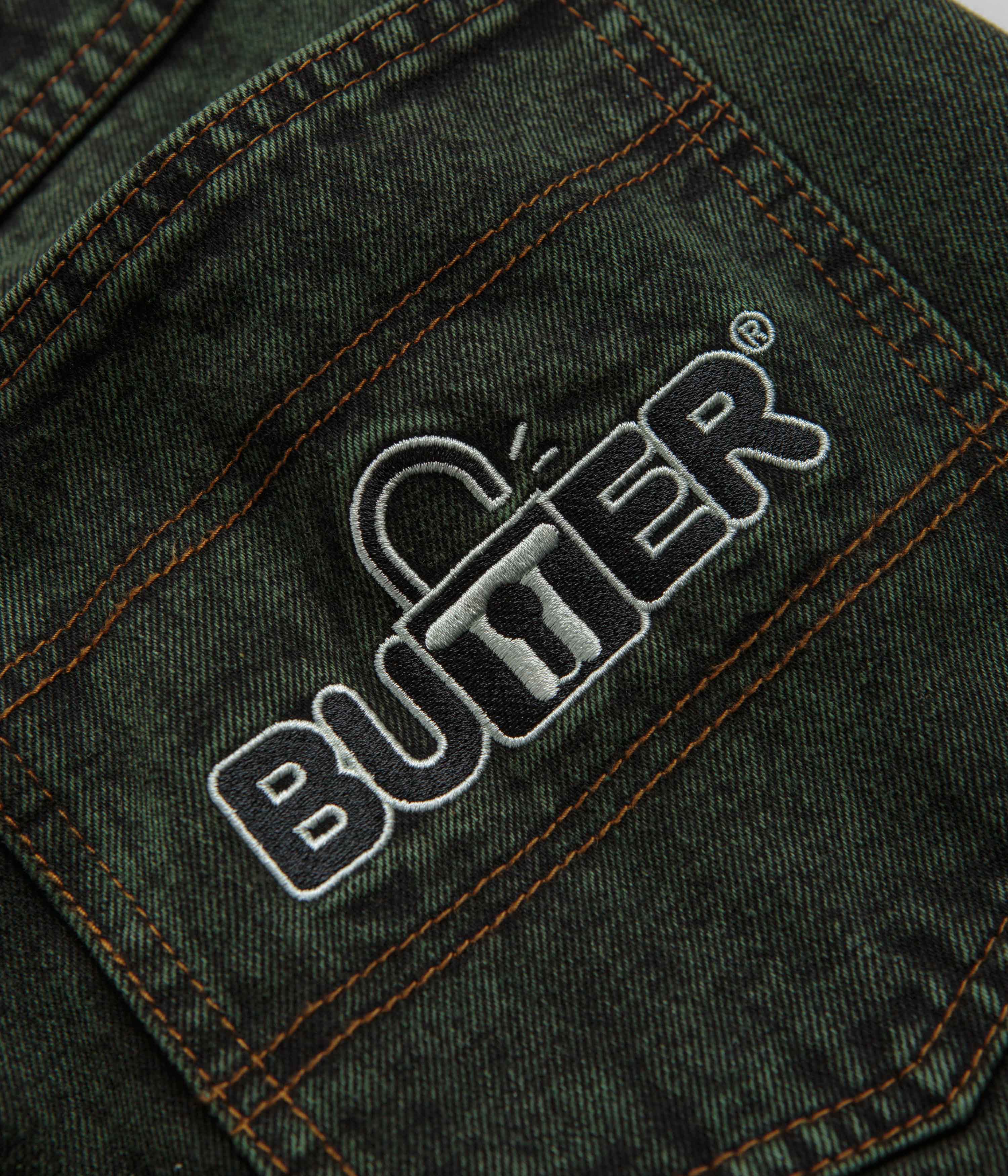 Butter Goods Lock Baggy Jeans - Washed Ivy - Image 8