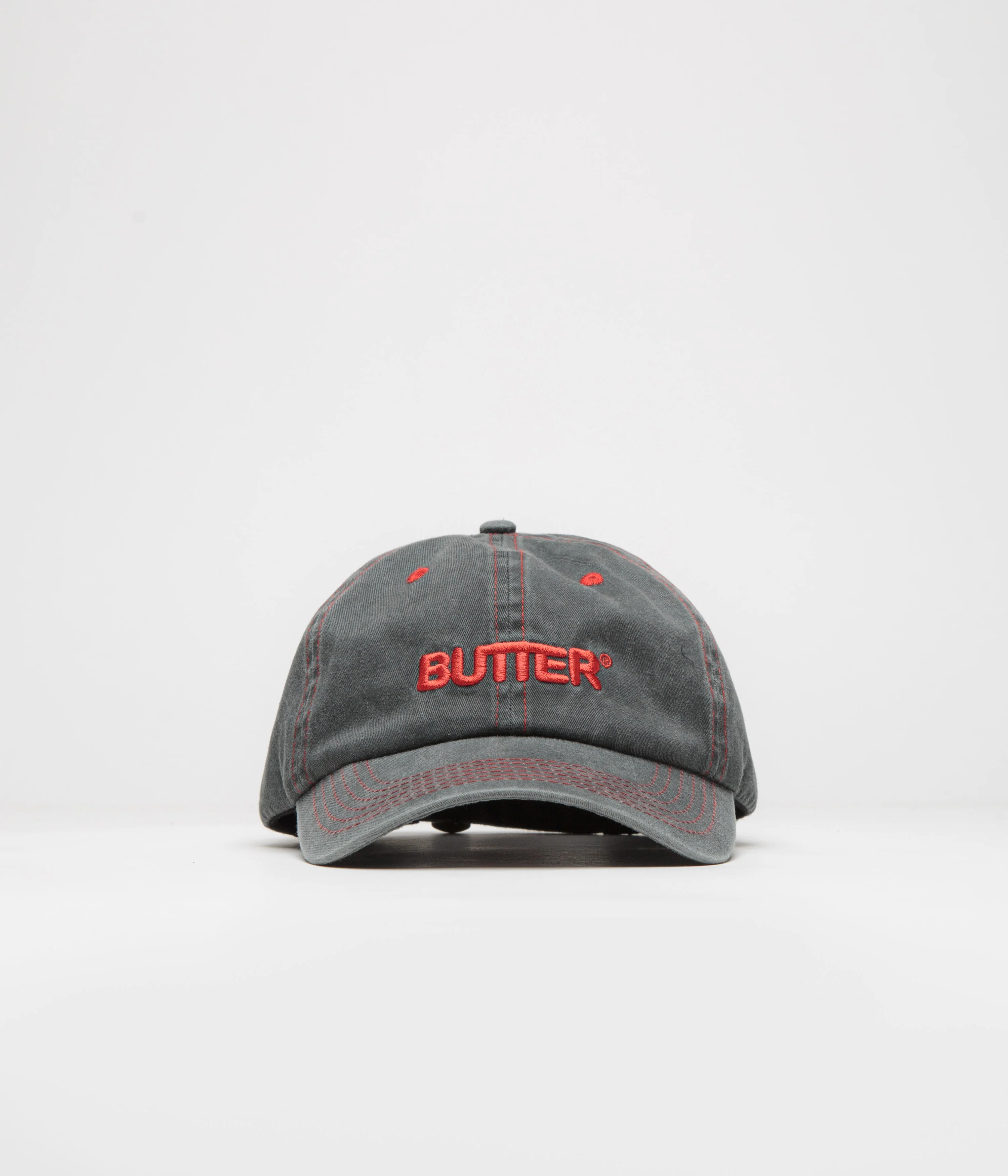 Butter Goods Logo Cap - Charcoal - Image 2