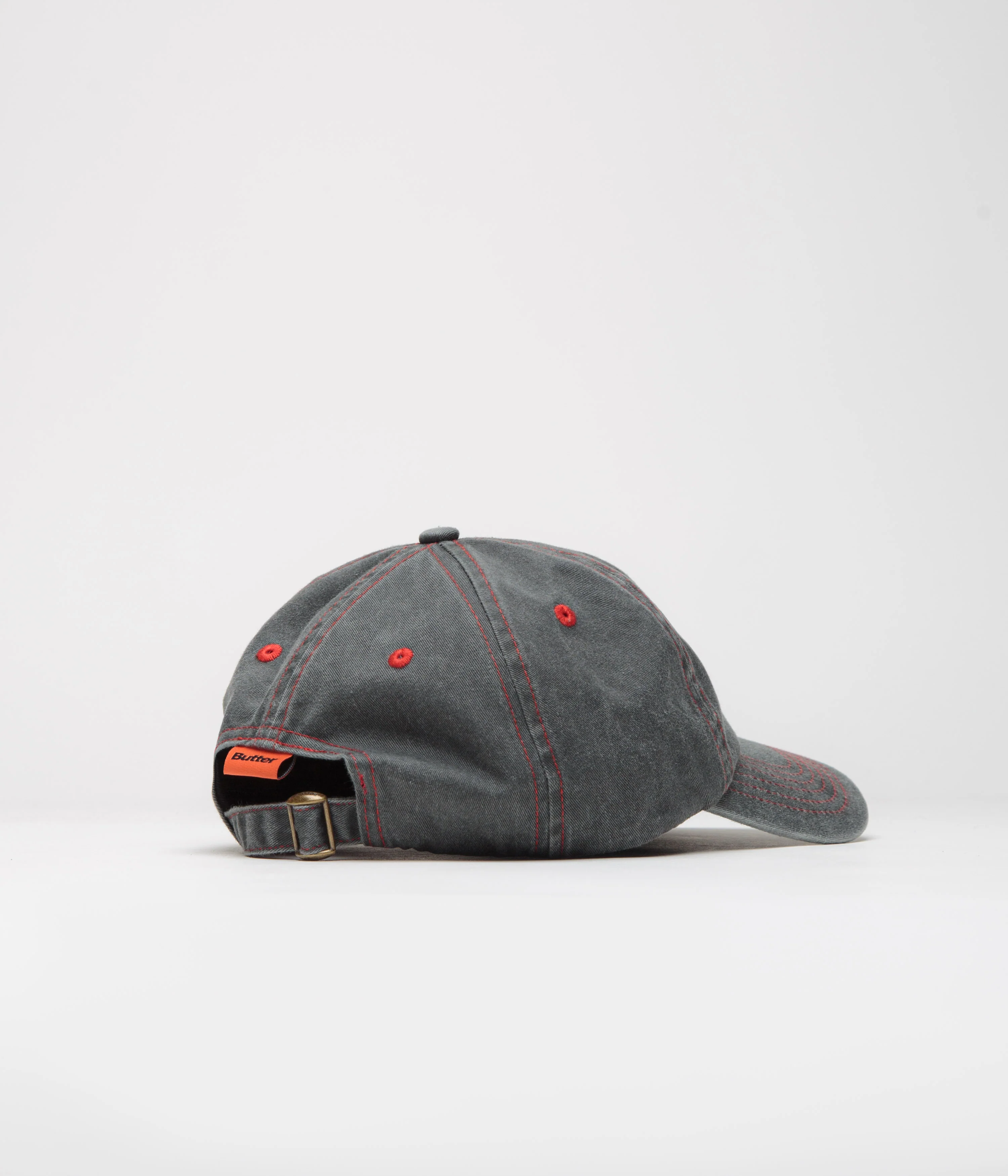 Butter Goods Logo Cap - Charcoal - Image 3