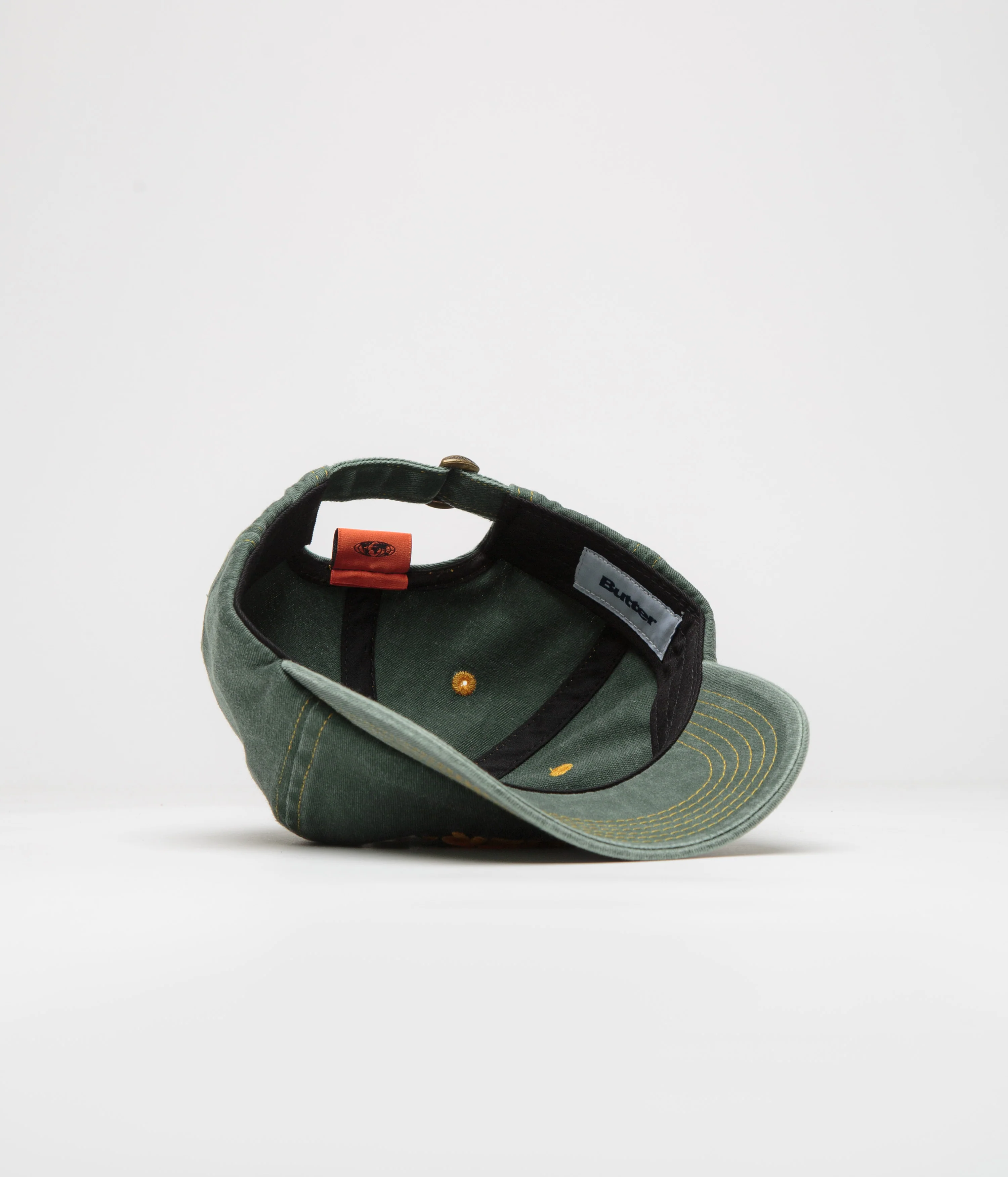 Butter Goods Logo Cap - Ivy - Image 4