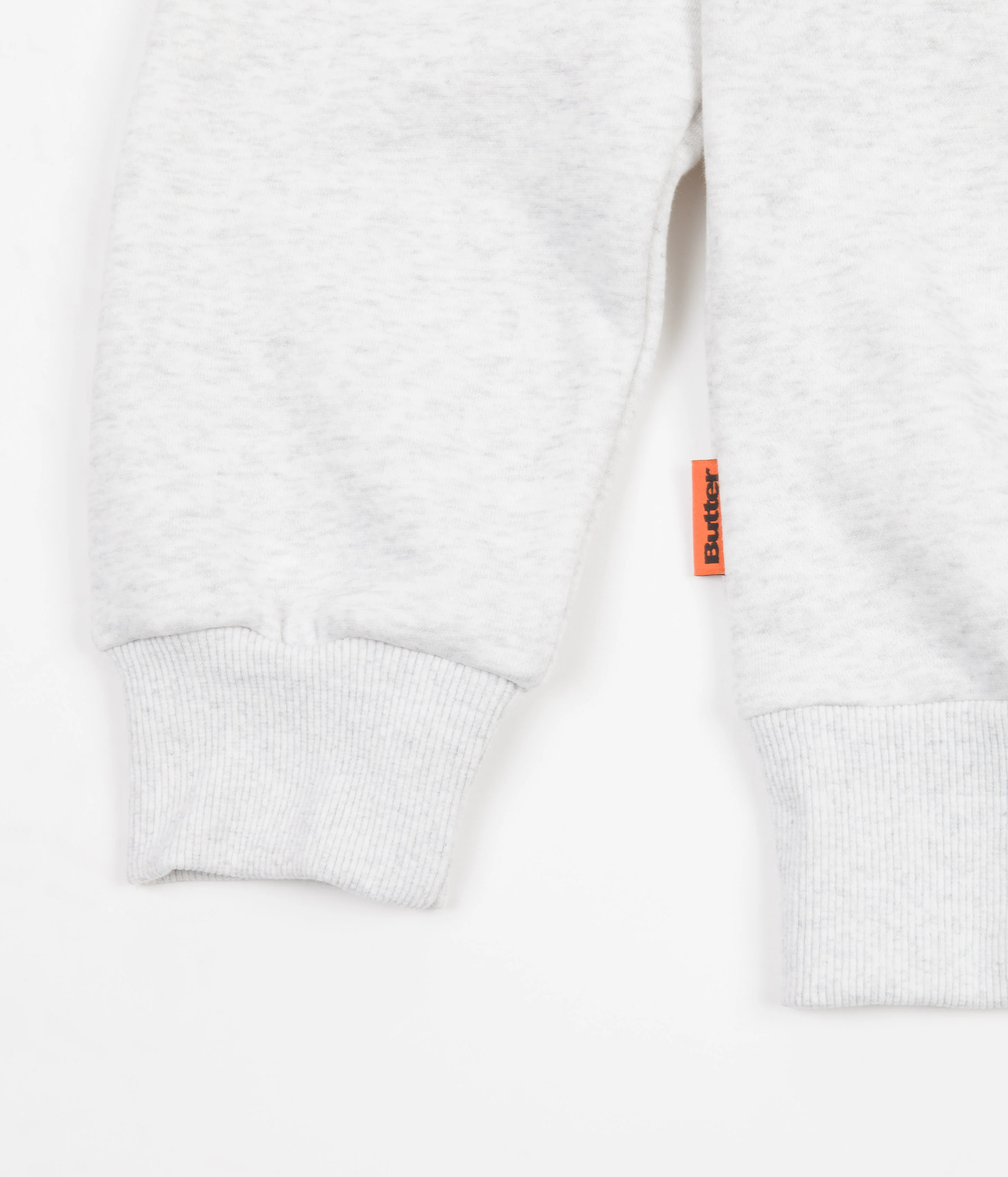 Butter Goods Logo Crewneck Sweatshirt - Ash Grey - Image 4
