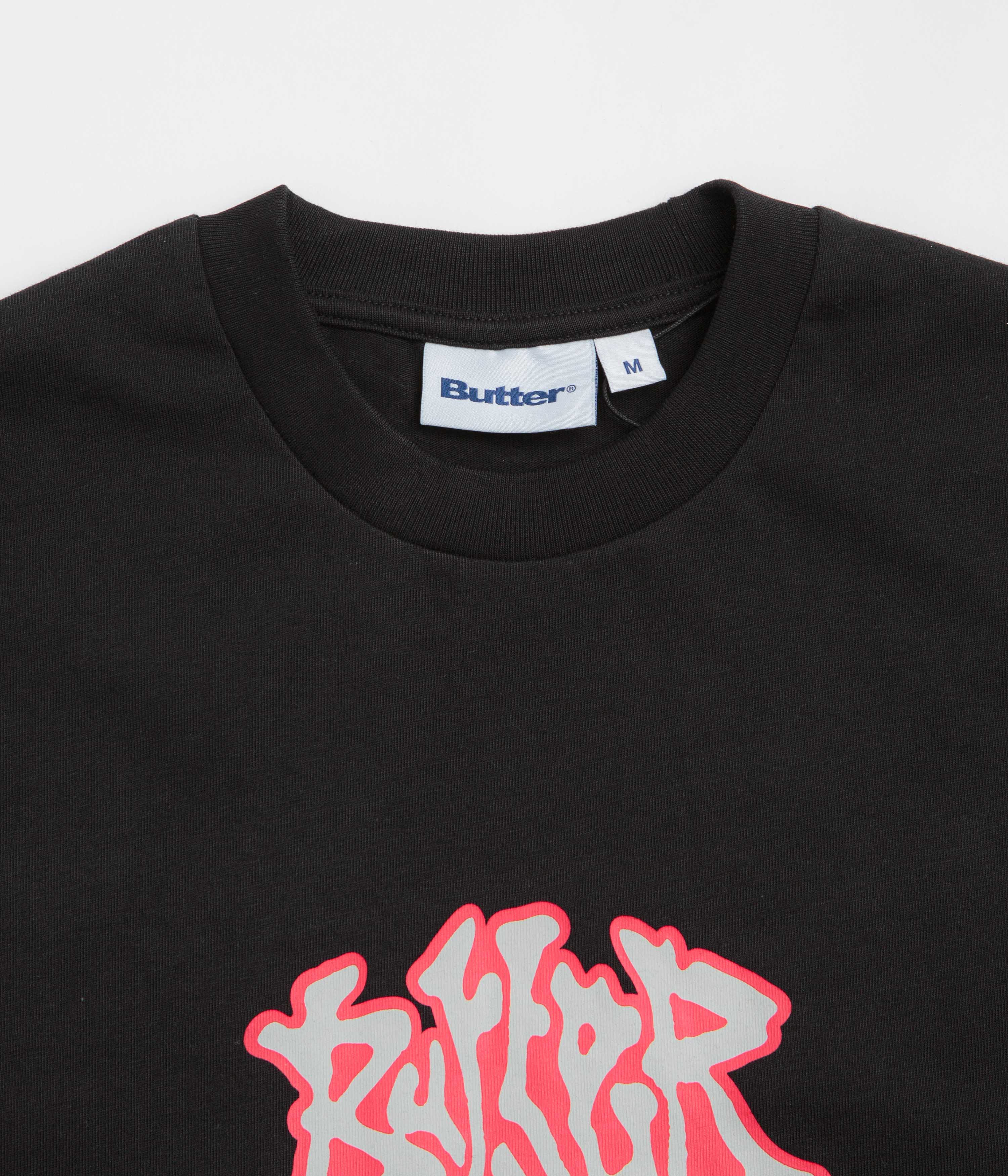 Butter Goods Melt T-Shirt - Black - Image 3
