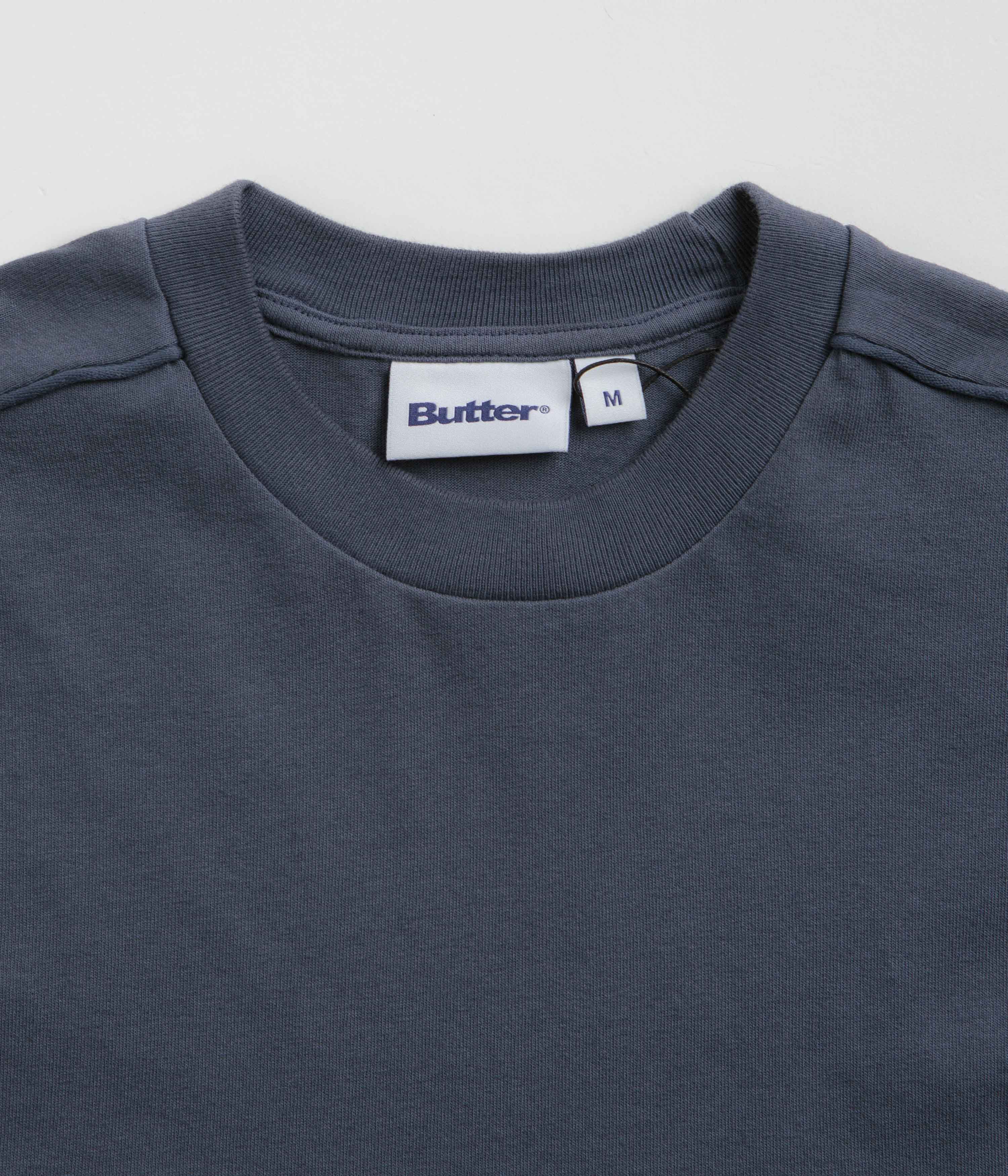 Butter Goods Movement T-Shirt - Denim - Image 4