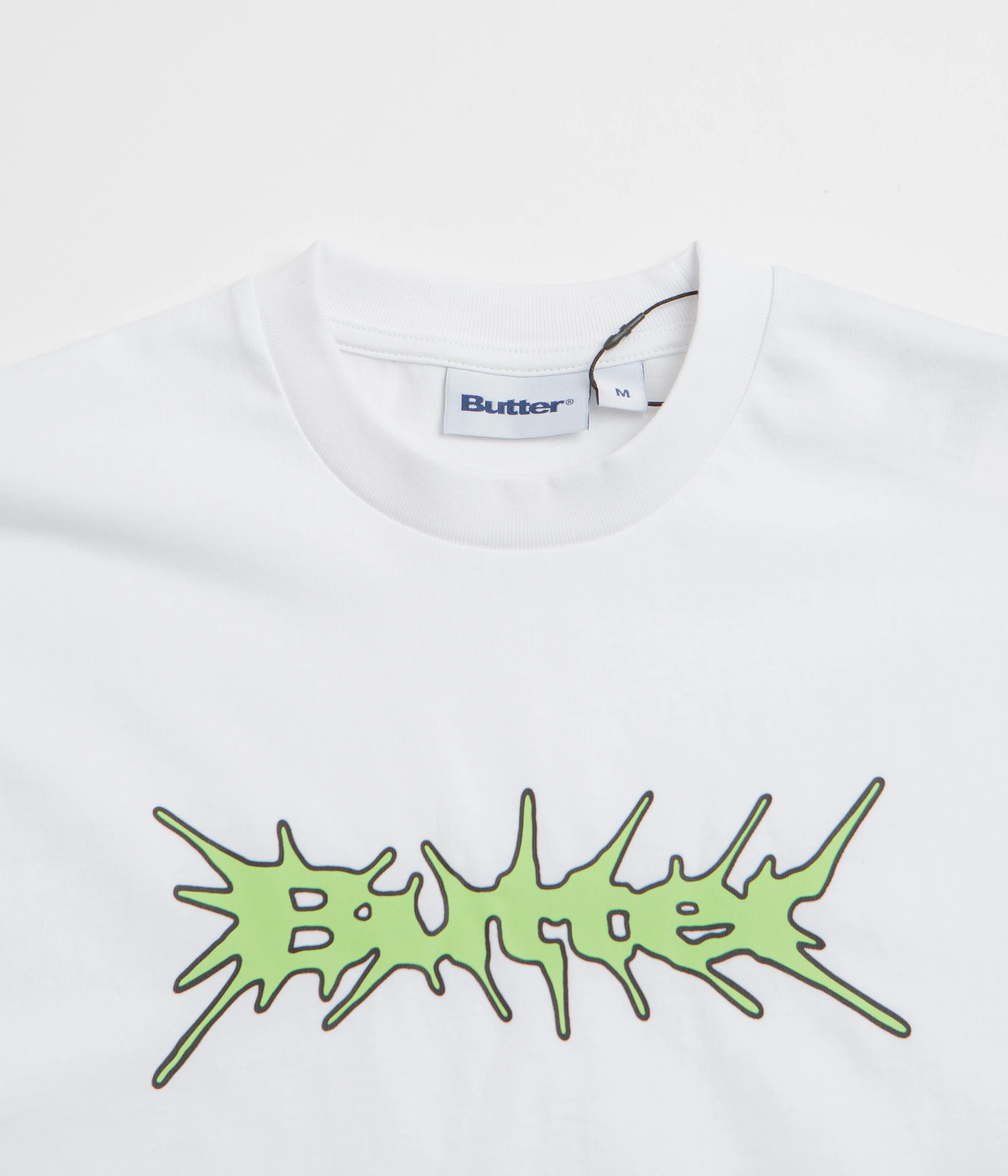 Butter Goods Nail Logo T-Shirt - White - Image 3