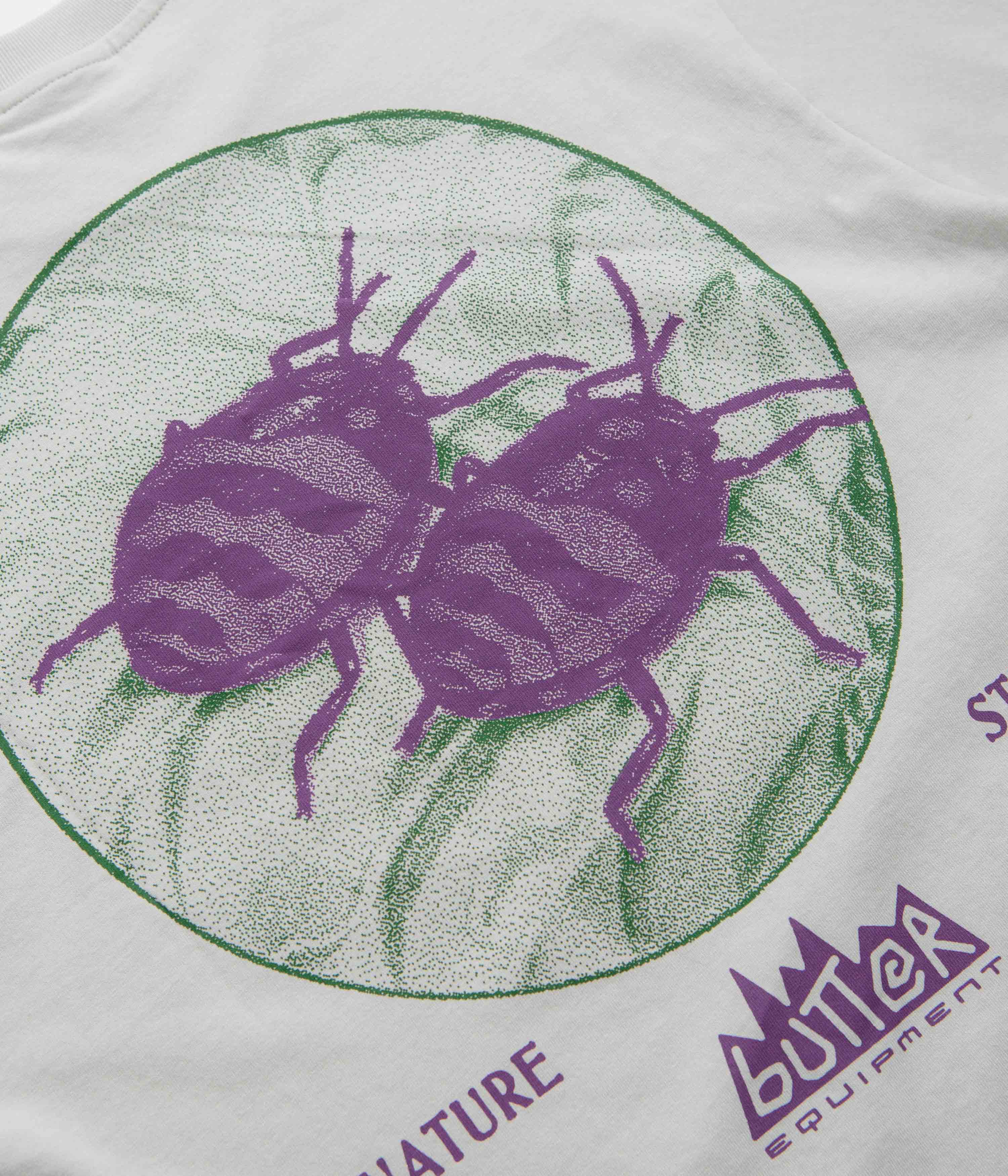 Butter Goods Nature Study T-Shirt - Cement - Image 5