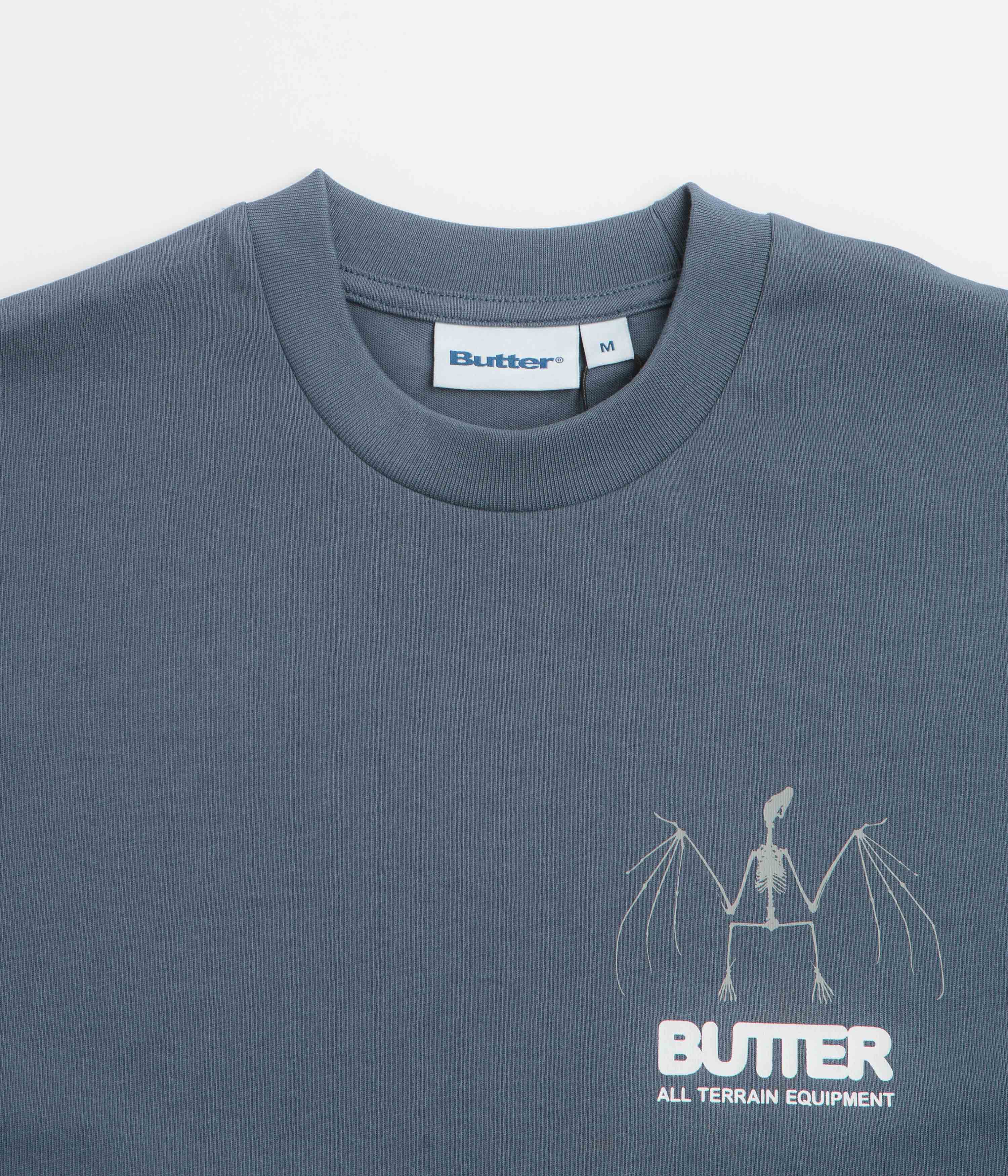 Butter Goods Nocturnal T-Shirt - Steel - Image 3