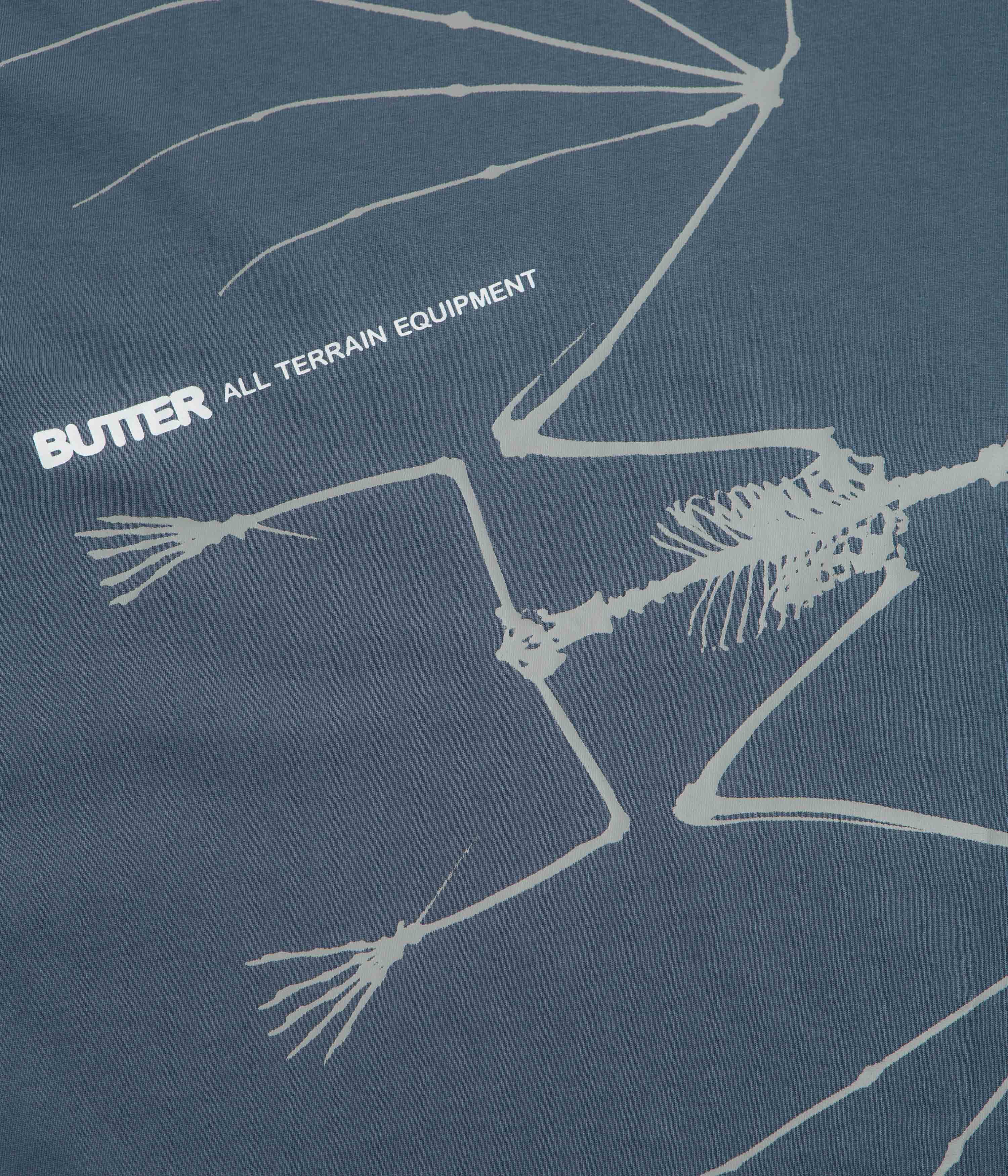 Butter Goods Nocturnal T-Shirt - Steel - Image 4