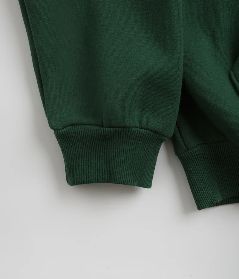 Butter Goods Notes Embroidered Hoodie - Forest Green - Image 2
