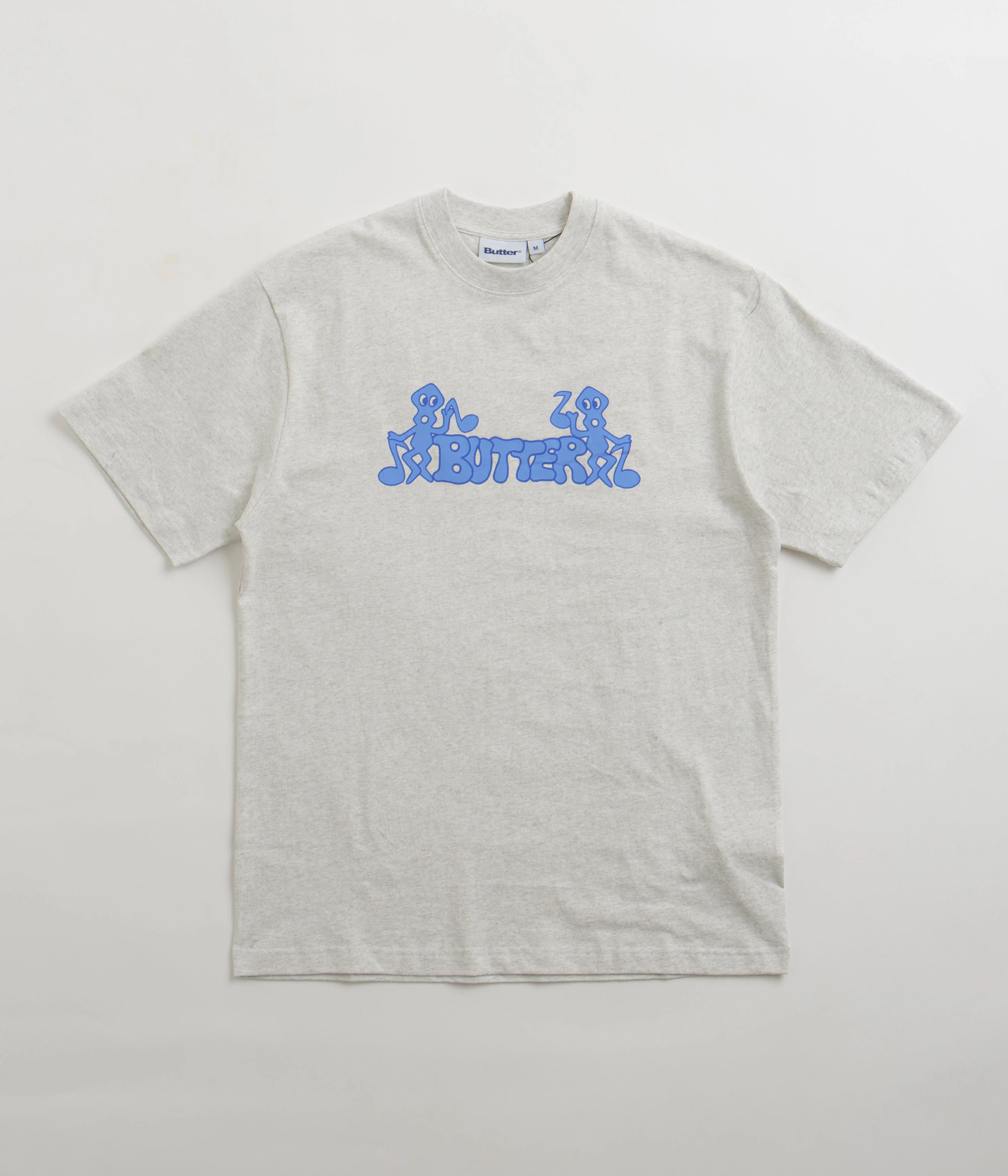 Butter Goods Notes T-Shirt - Ash Grey