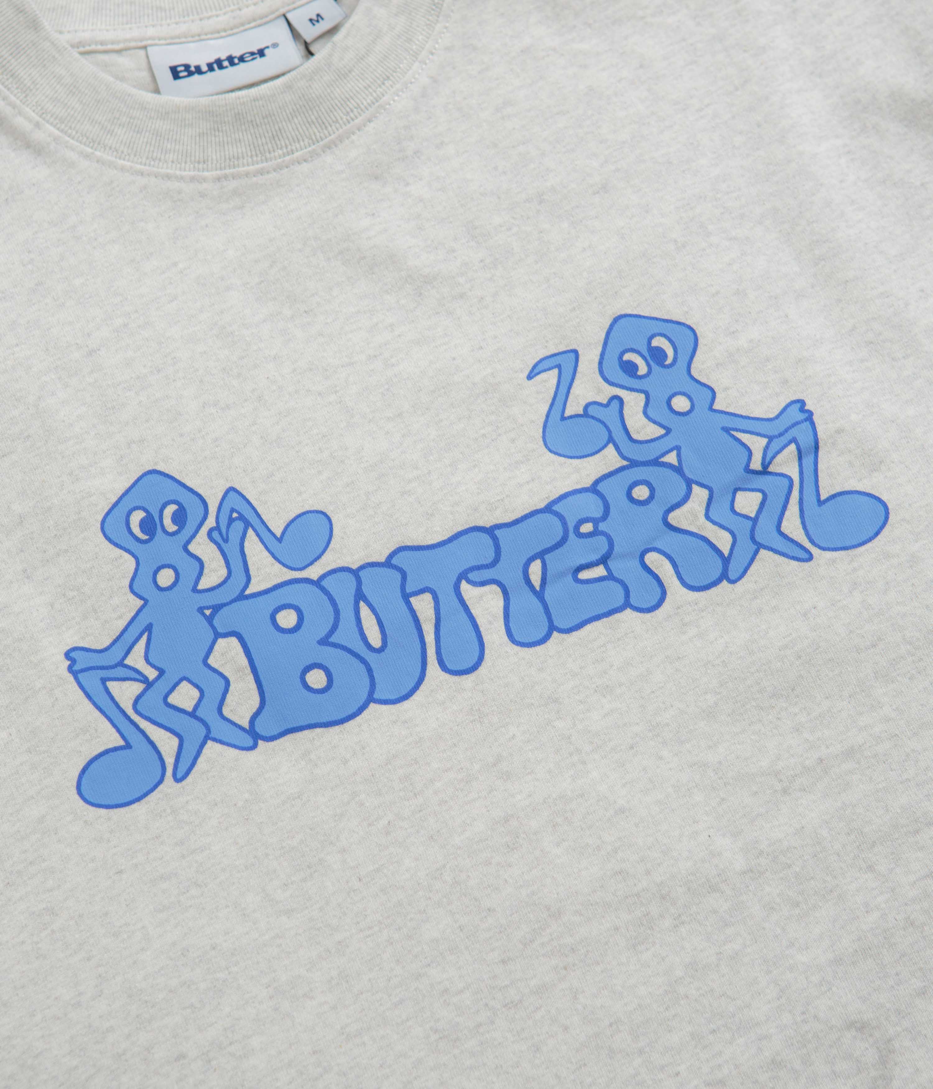 Butter Goods Notes T-Shirt - Ash Grey - Image 2