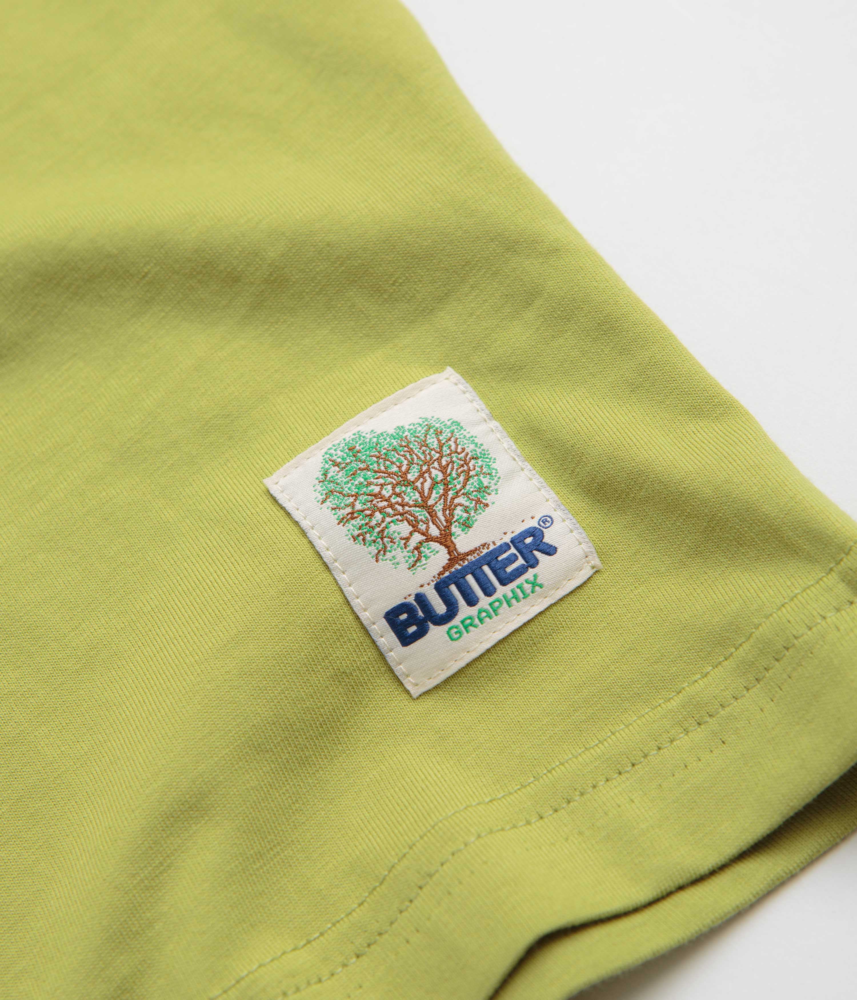 Butter Goods Organic T-Shirt - Matcha - Image 2