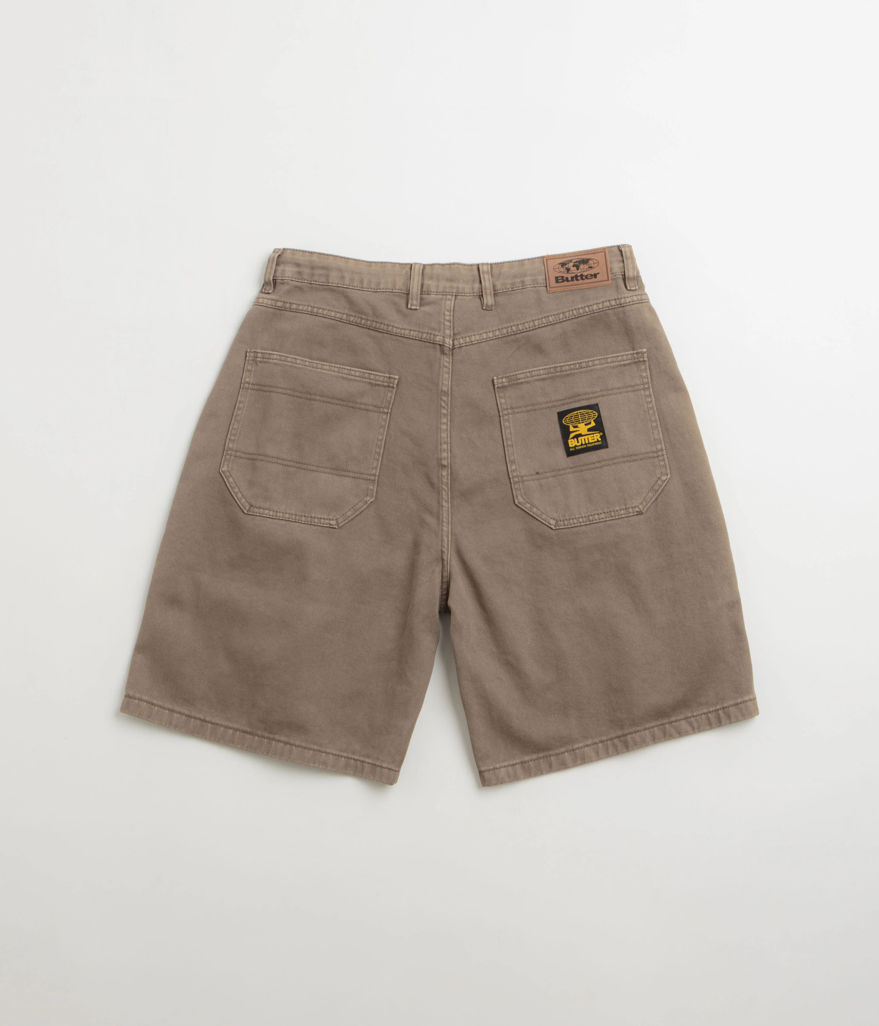 Butter Goods Patch Pocket Denim Shorts - Sandalwood - Image 3