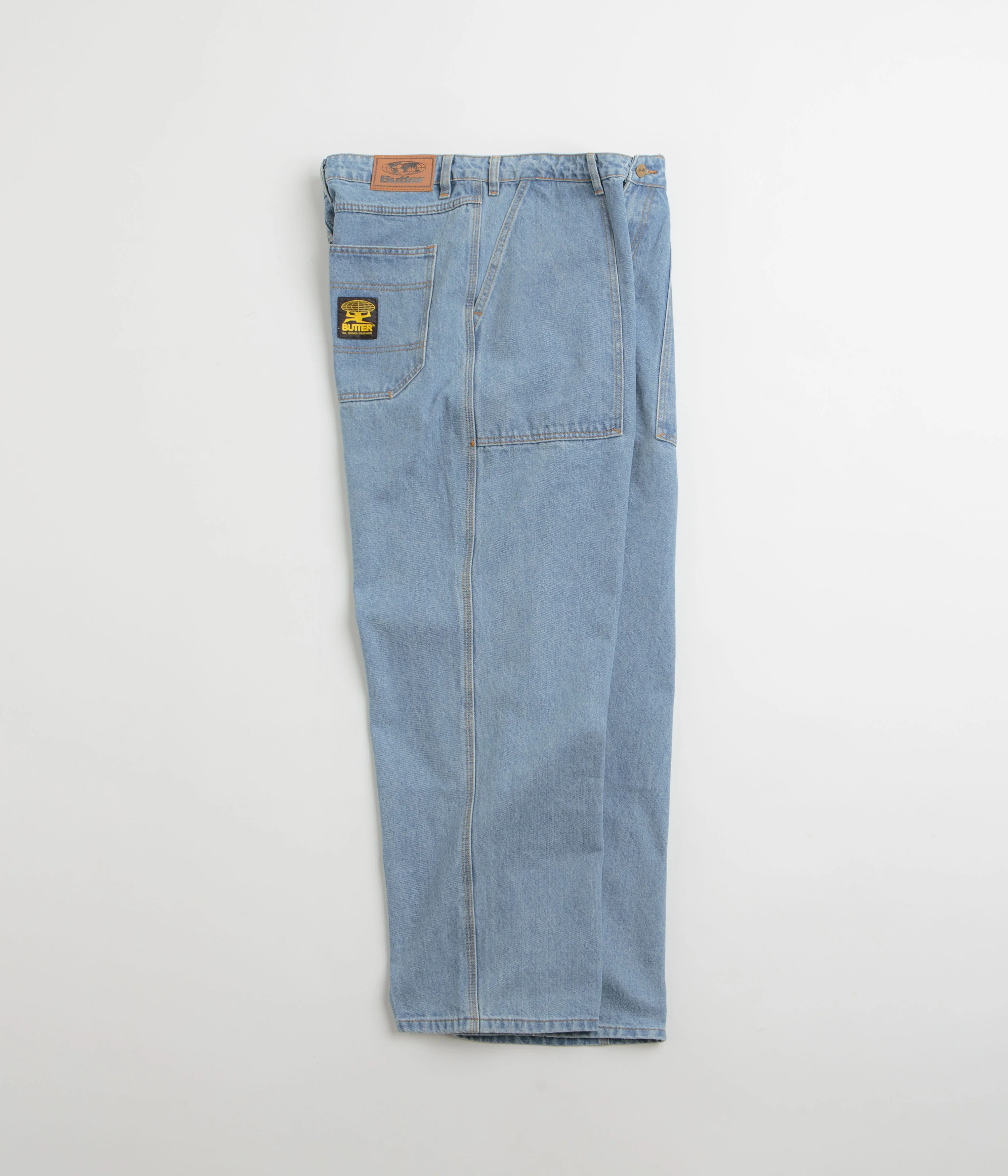 Butter Goods Patch Pocket Jeans - Washed Indigo - Image 2