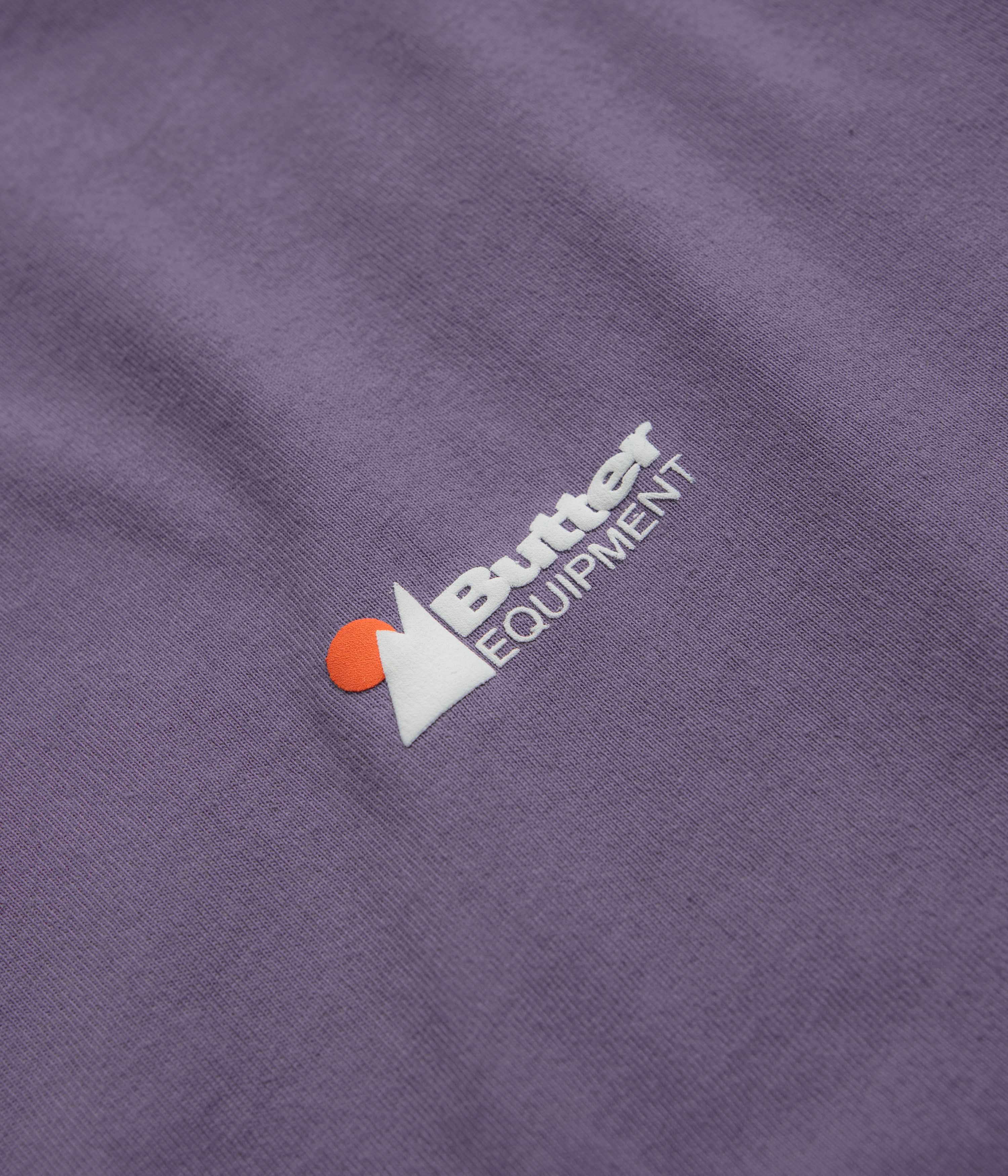 Butter Goods Pigment Dye Long Sleeve T-Shirt - Dusk - Image 3