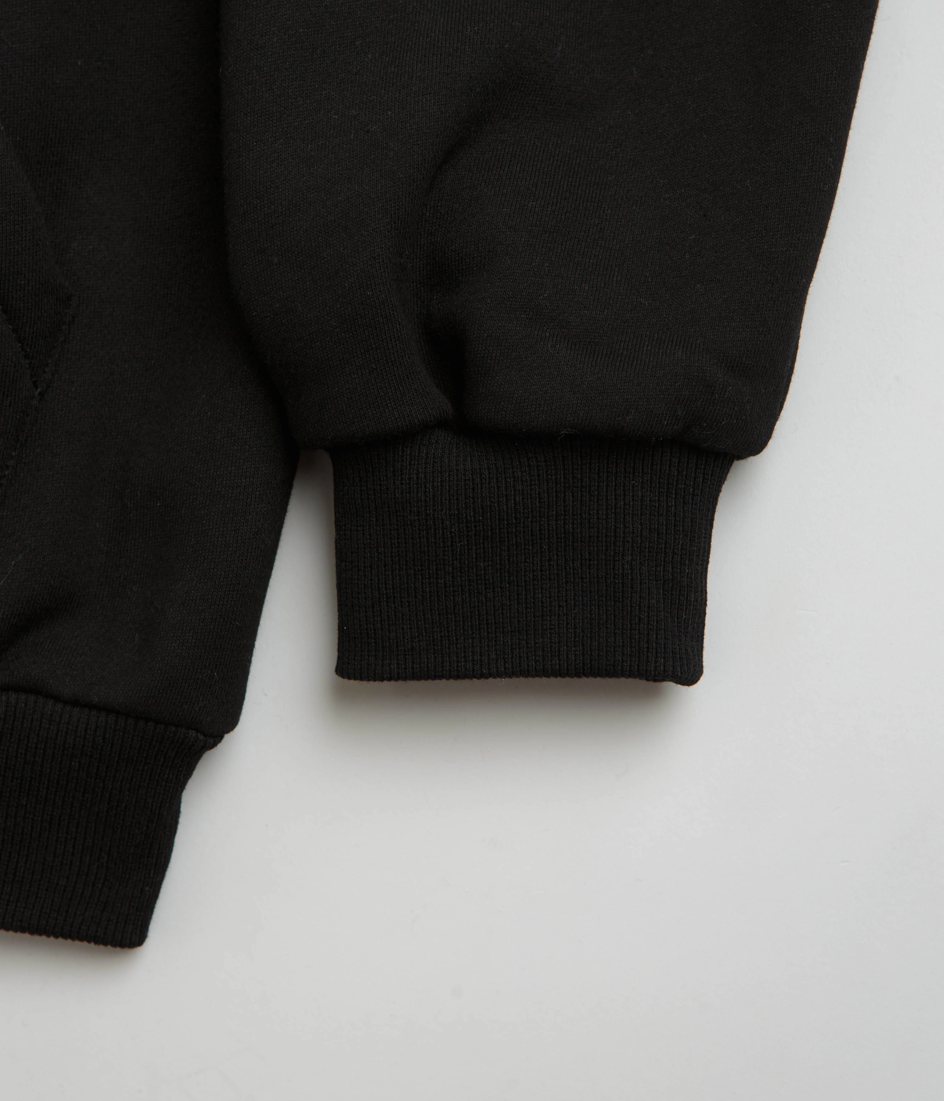Butter Goods Plaid Applique Hoodie - Black / White - Image 4