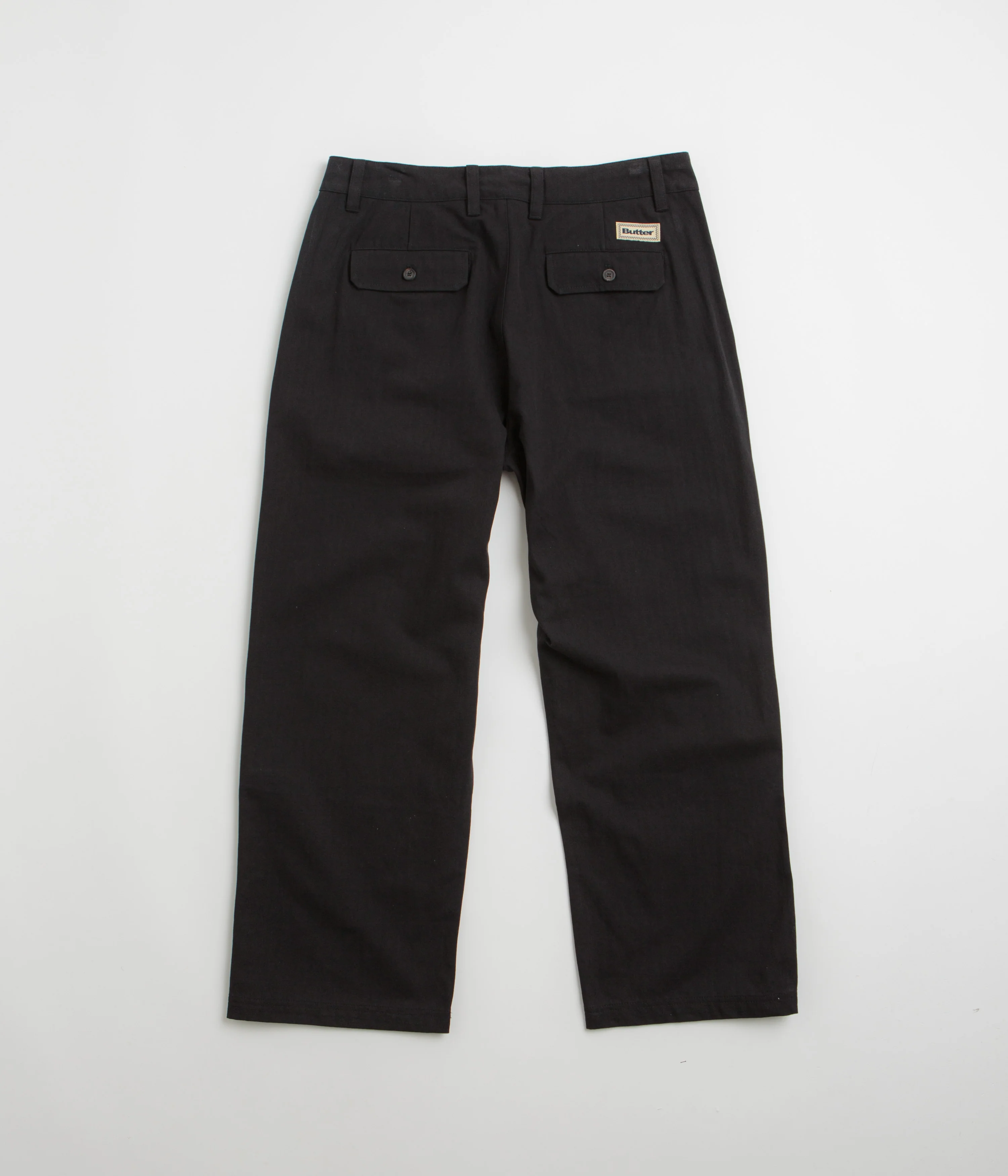 Butter Goods Pleated Trousers - Black - Image 3