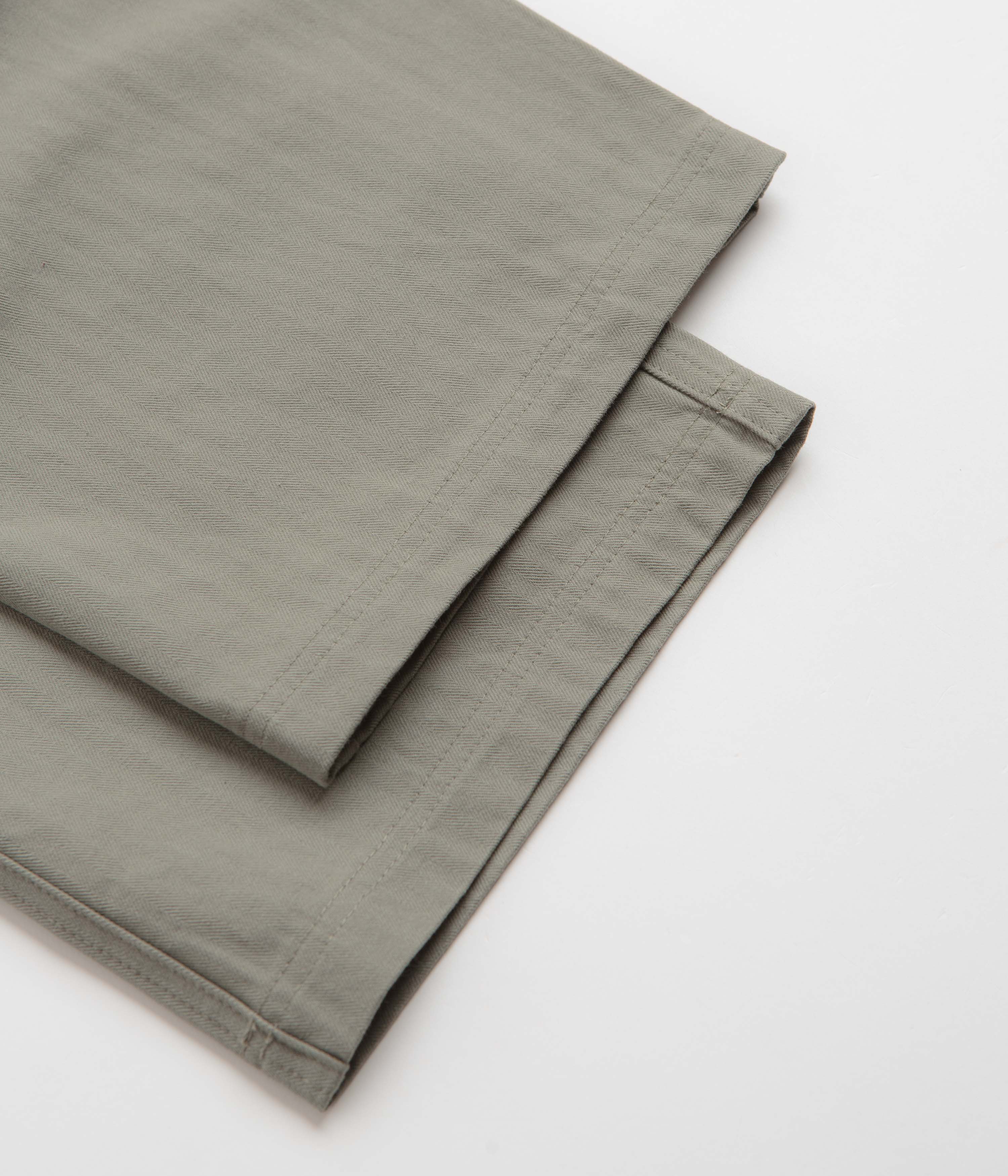 Butter Goods Pleated Trousers - Moss - Image 9