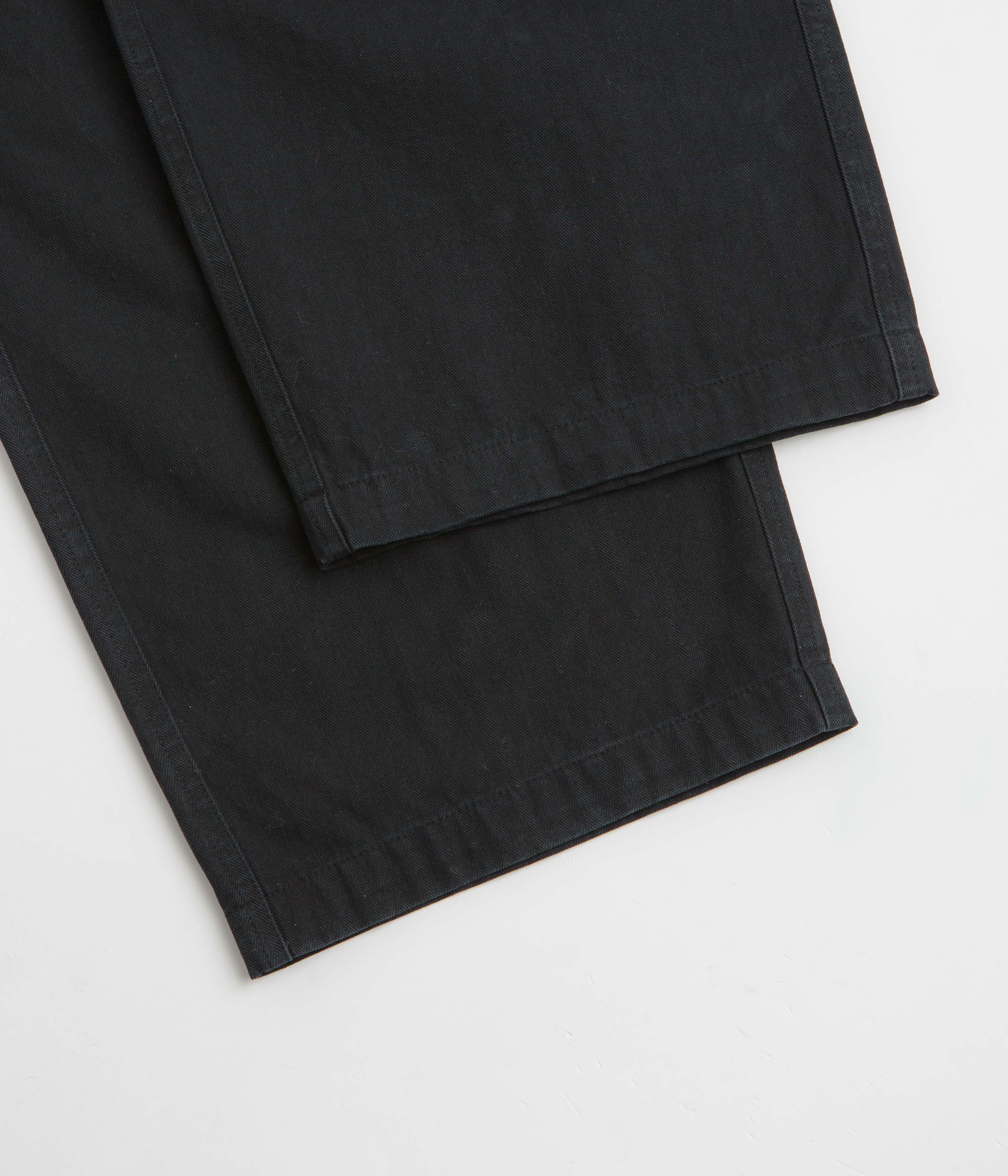 Butter Goods Pleated Trousers - Washed Black - Image 9