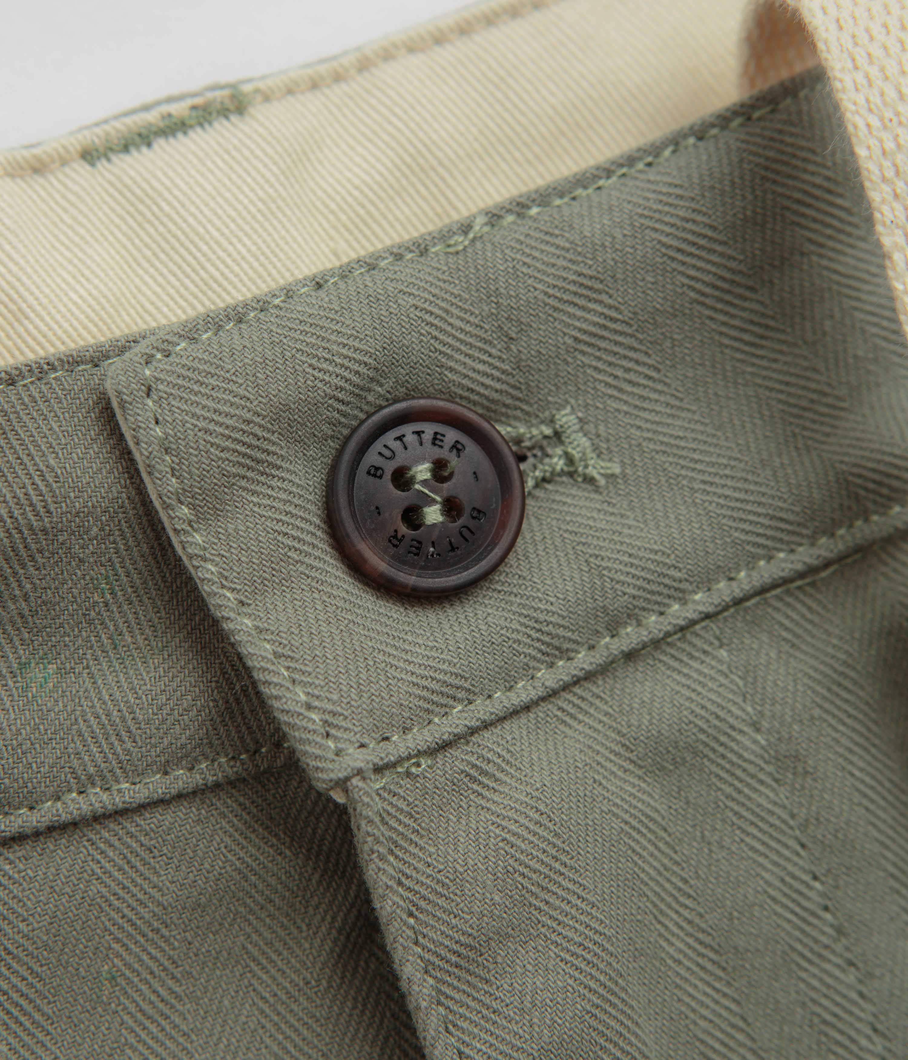 Butter Goods Pleated Trousers - Washed Fatigue - Image 4