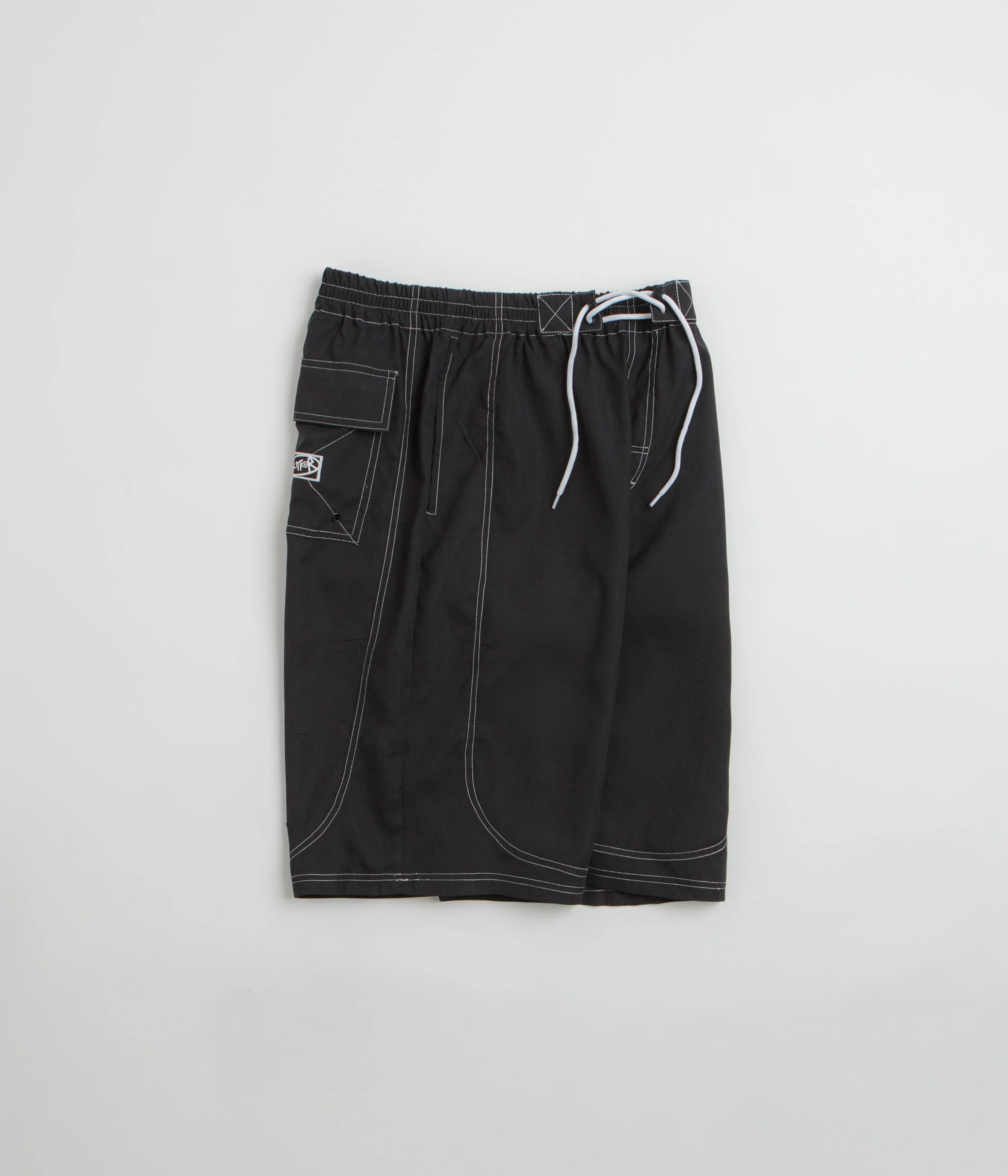Butter Goods Point Boardshorts - Black - Image 2