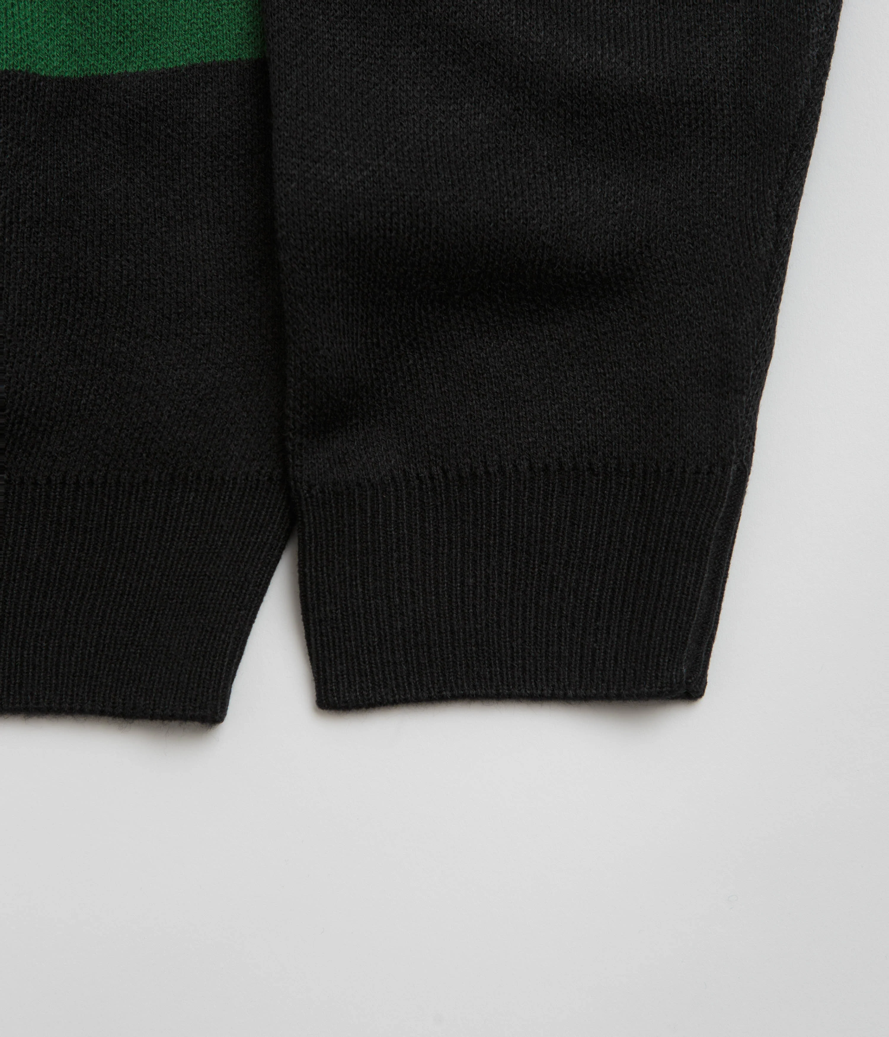 Butter Goods Polo Knit Sweatshirt - Black - Image 2
