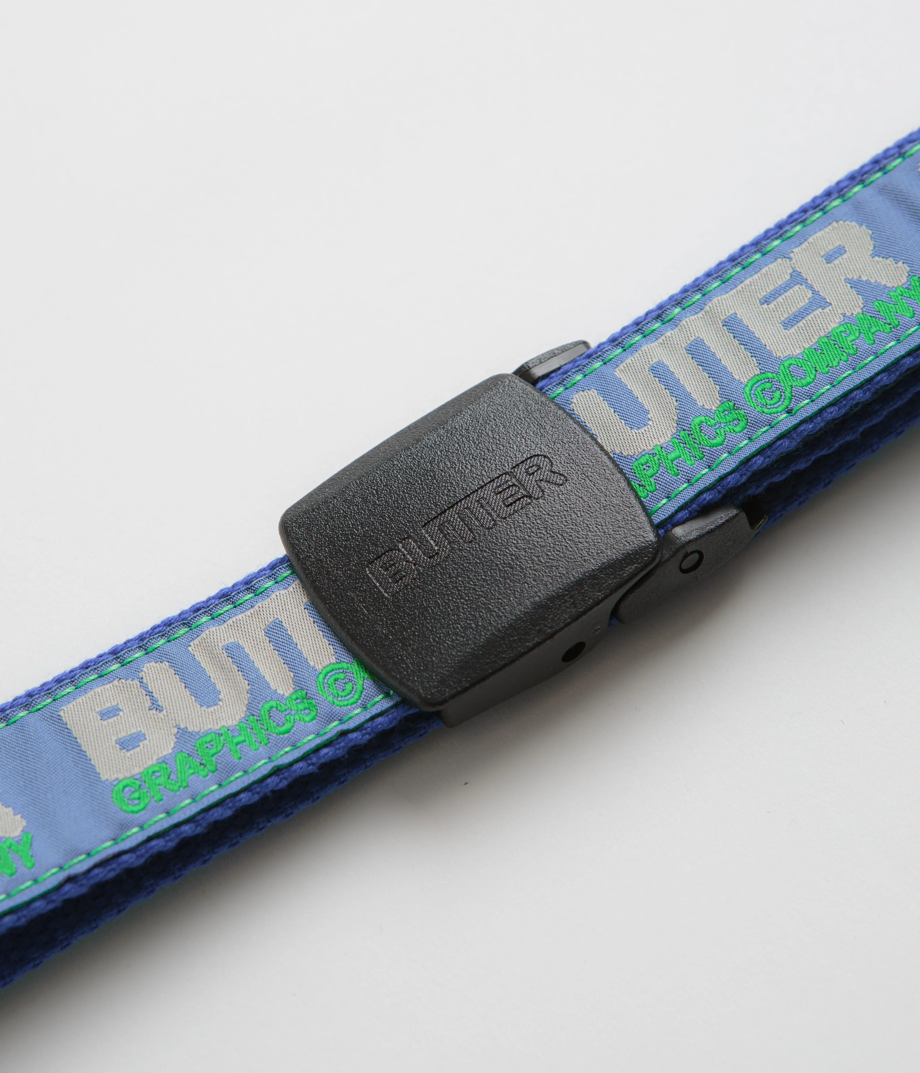 Butter Goods Program Woven Belt - Blue - Image 2