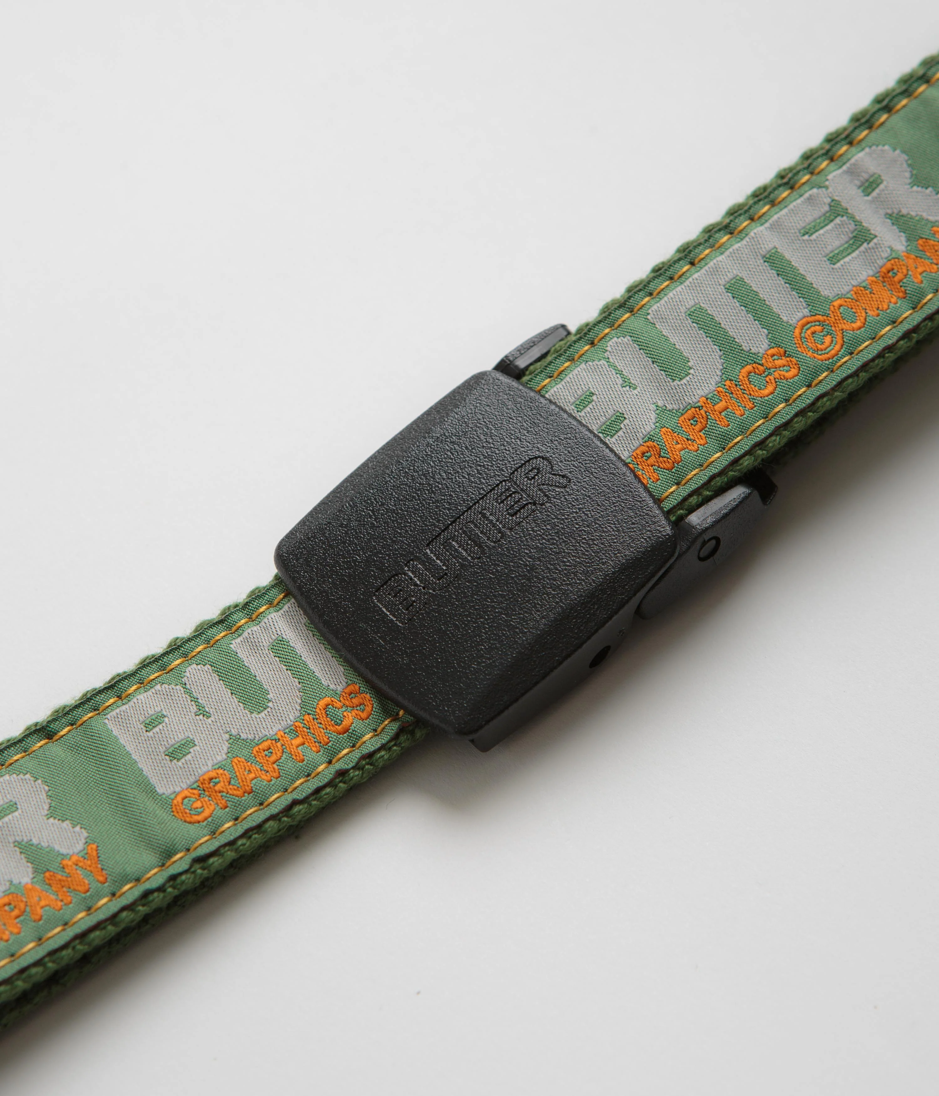 Butter Goods Program Woven Belt - Green - Image 2