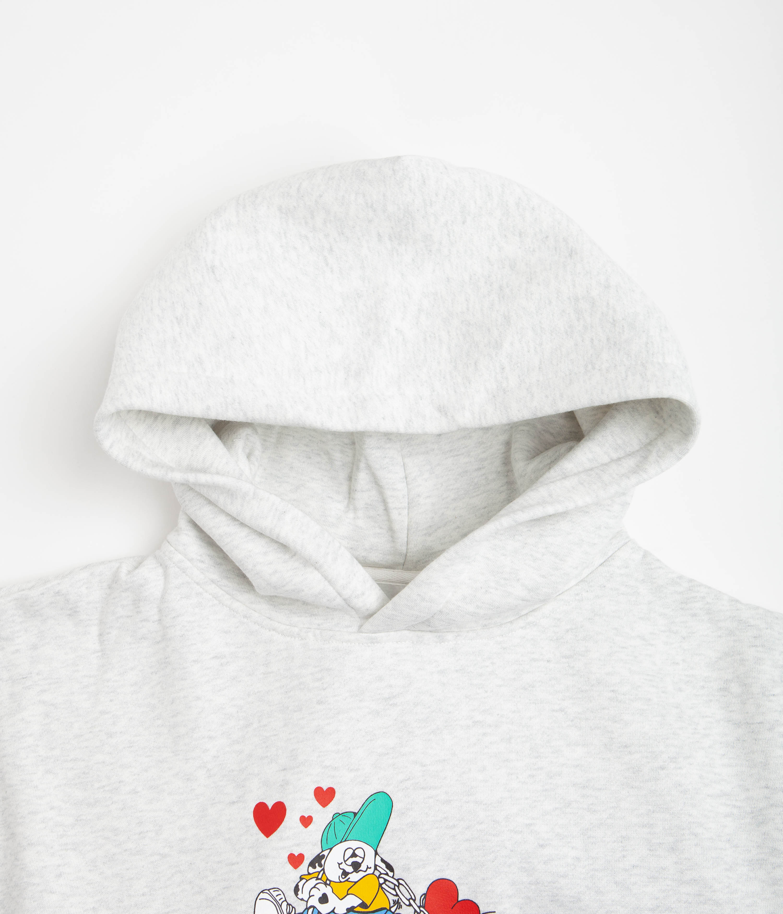 Butter Goods Puppy Love Hoodie - Ash Grey - Image 3