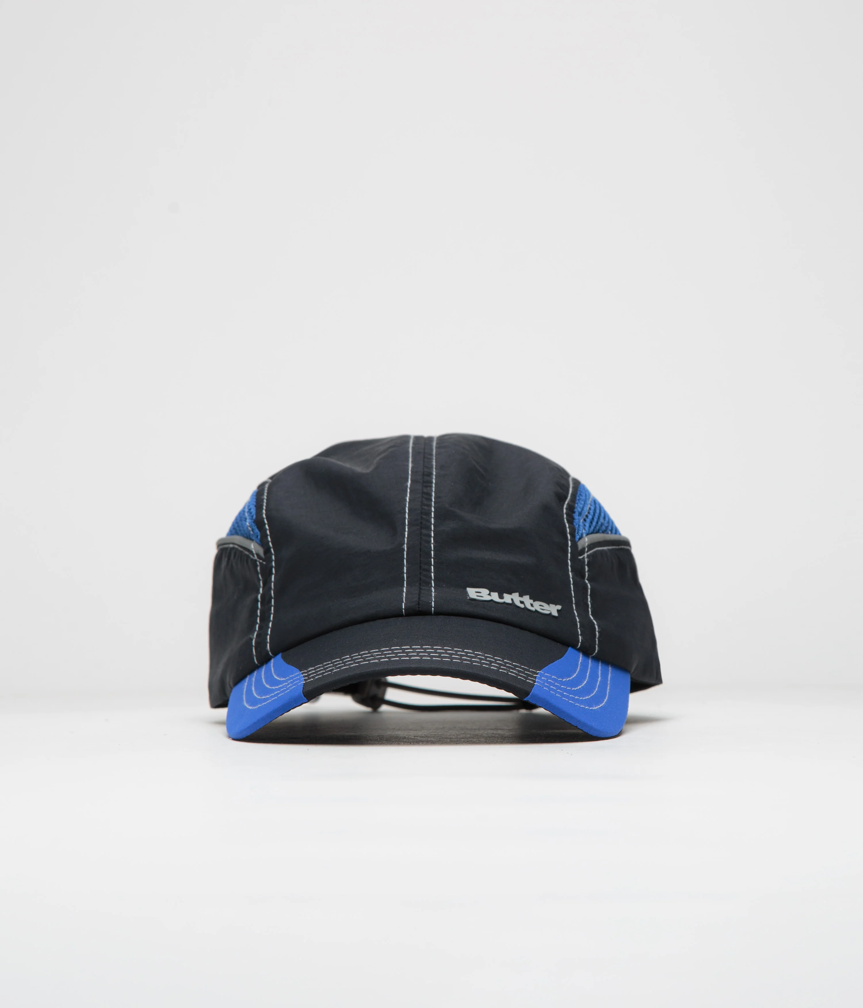 Butter Goods Race 4 Panel Cap - Black - Image 2