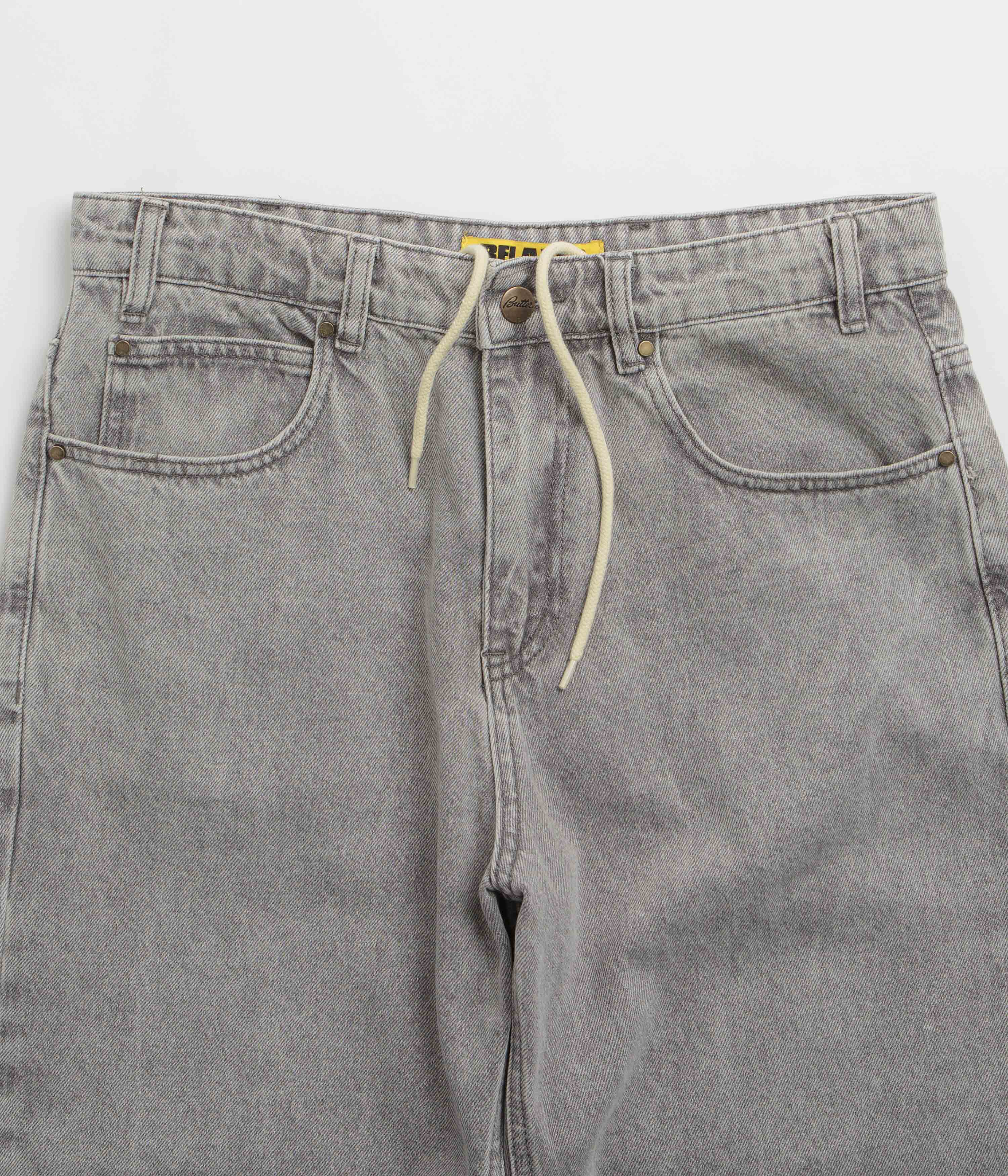 Butter Goods Racer Jeans - Grey Wash - Image 4