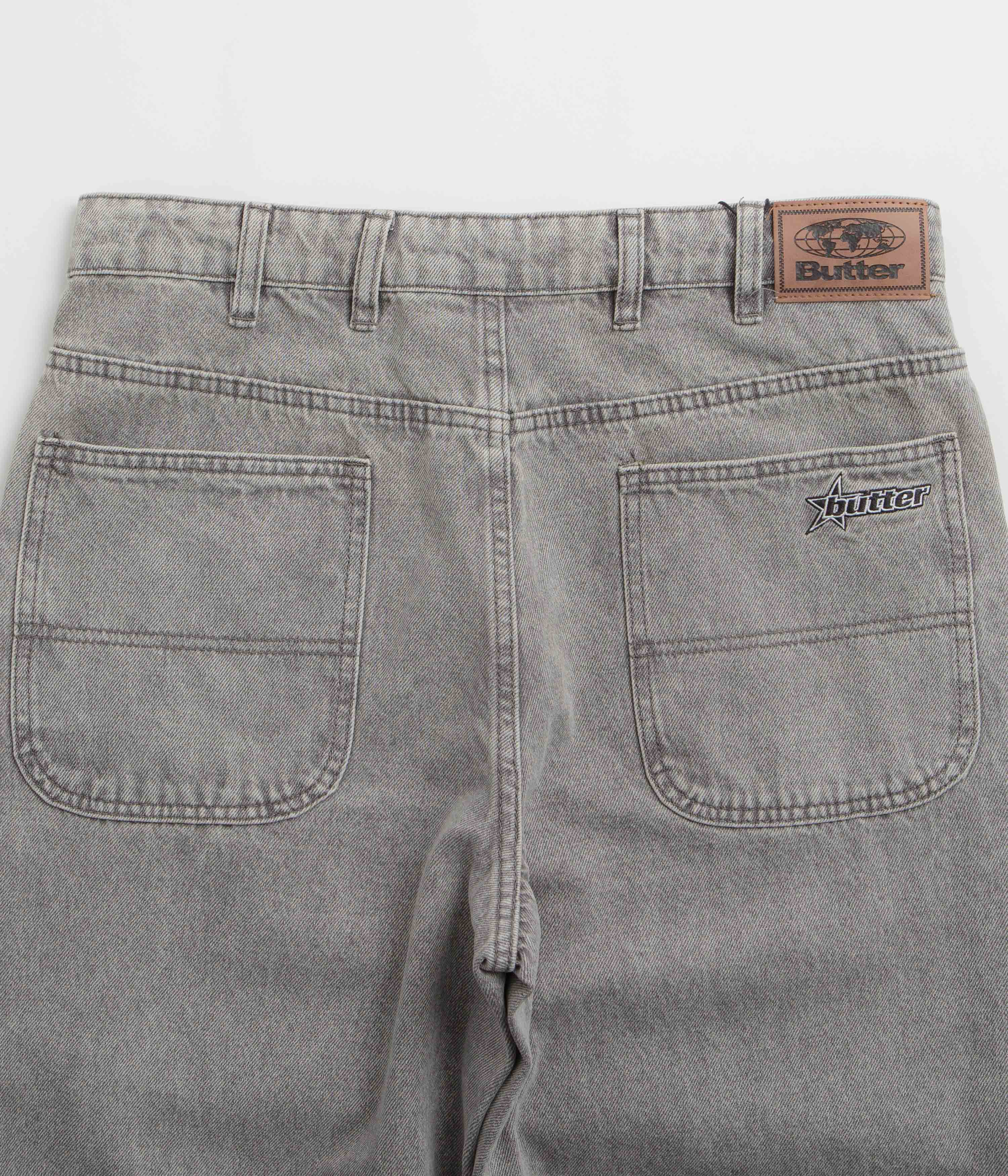 Butter Goods Racer Jeans - Grey Wash - Image 6