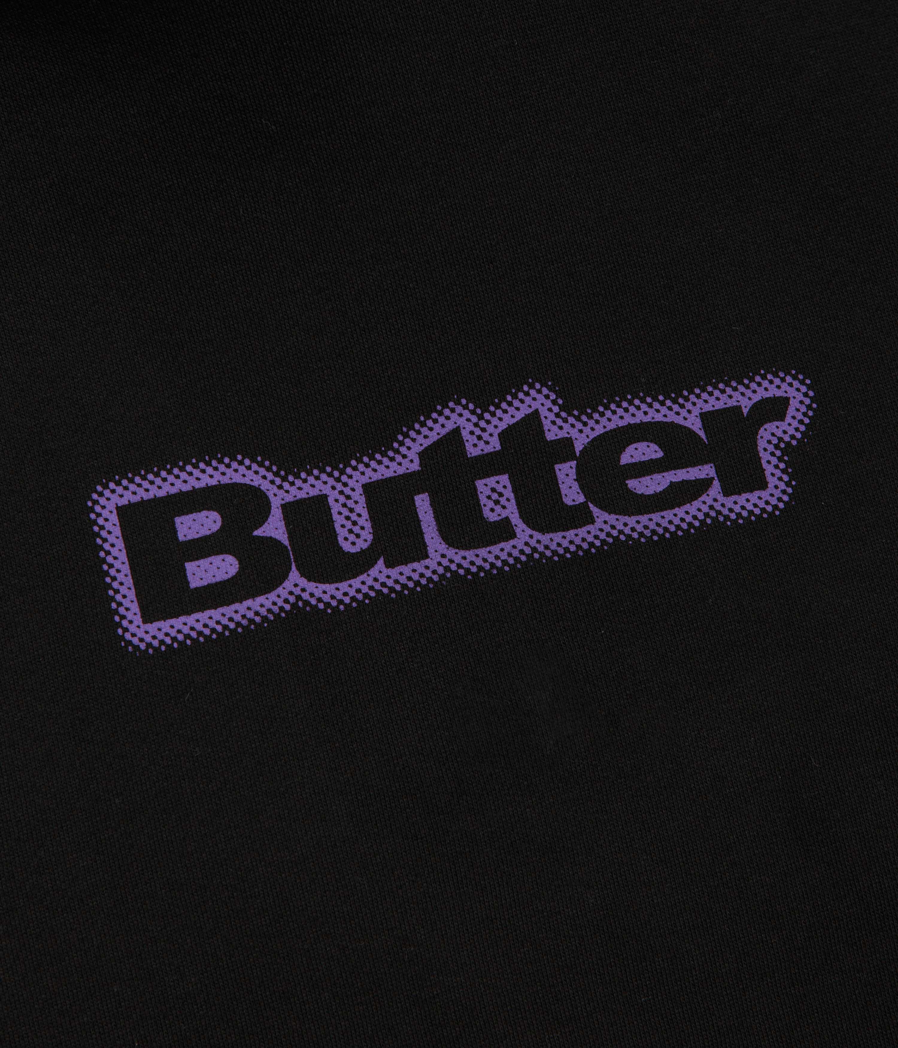 Butter Goods Radiant Logo Hoodie - Black - Image 2