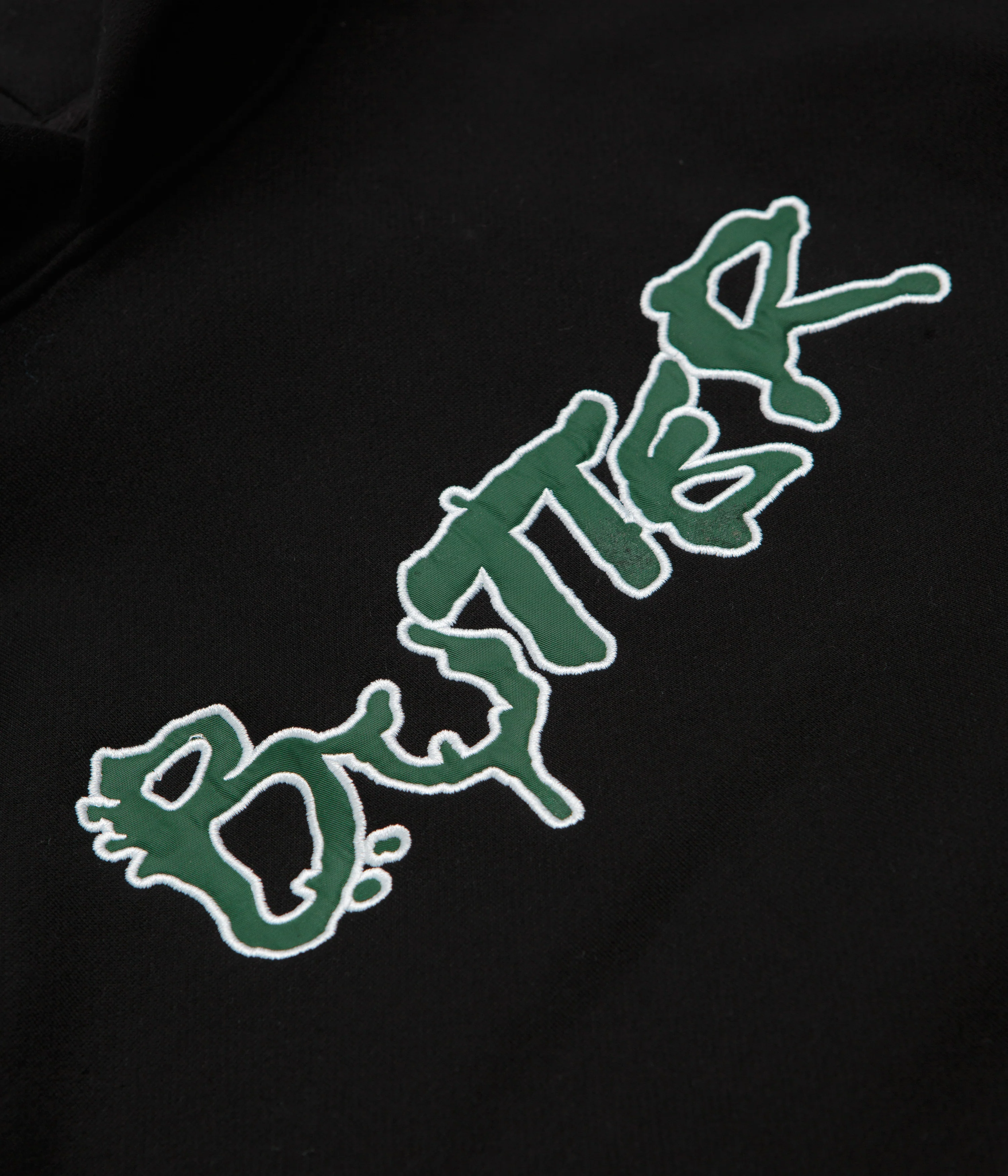 Butter Goods Radio Applique Hoodie - Black - Image 3