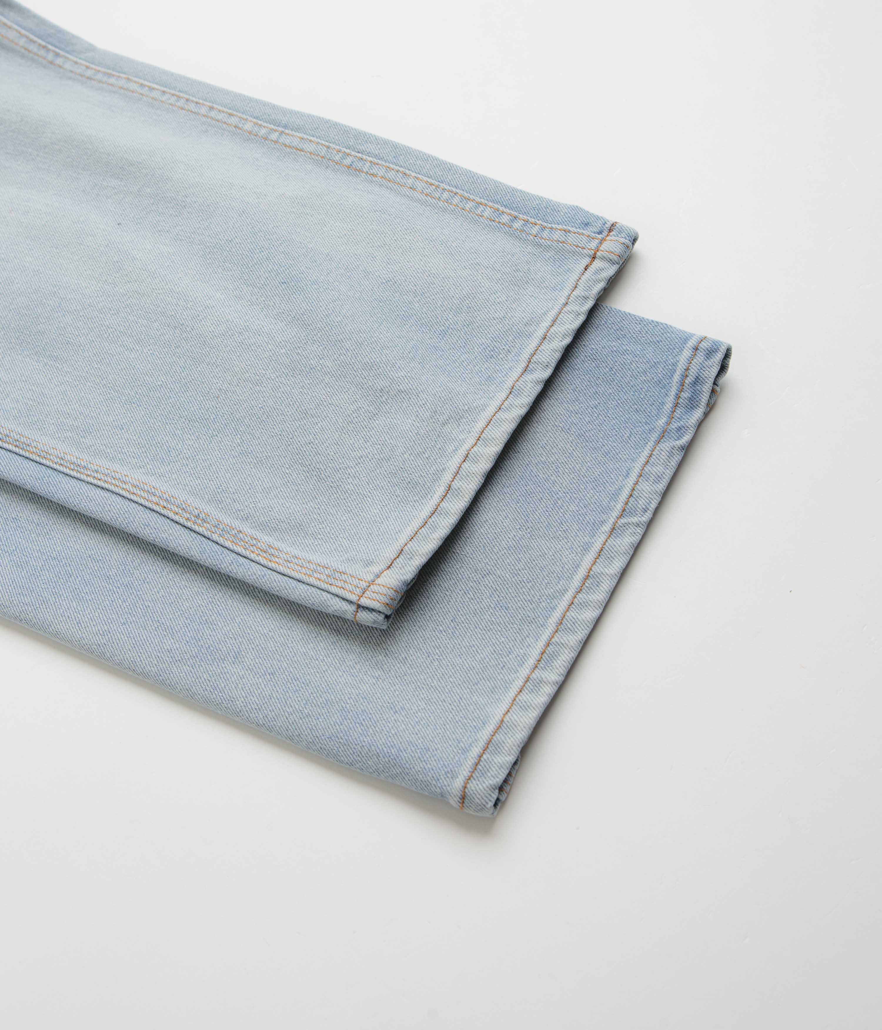 Butter Goods Relaxed Jeans - Light Blue / Blue - Image 8