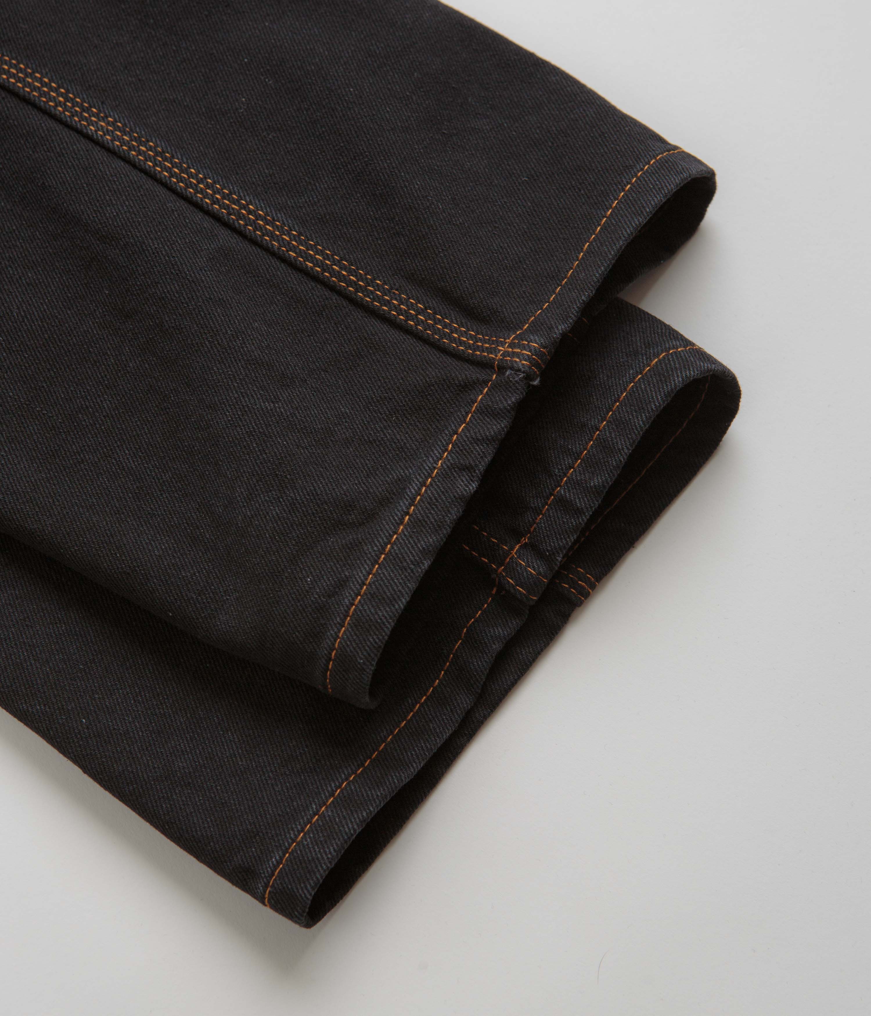 Butter Goods Relaxed Jeans - Washed Black - Image 7