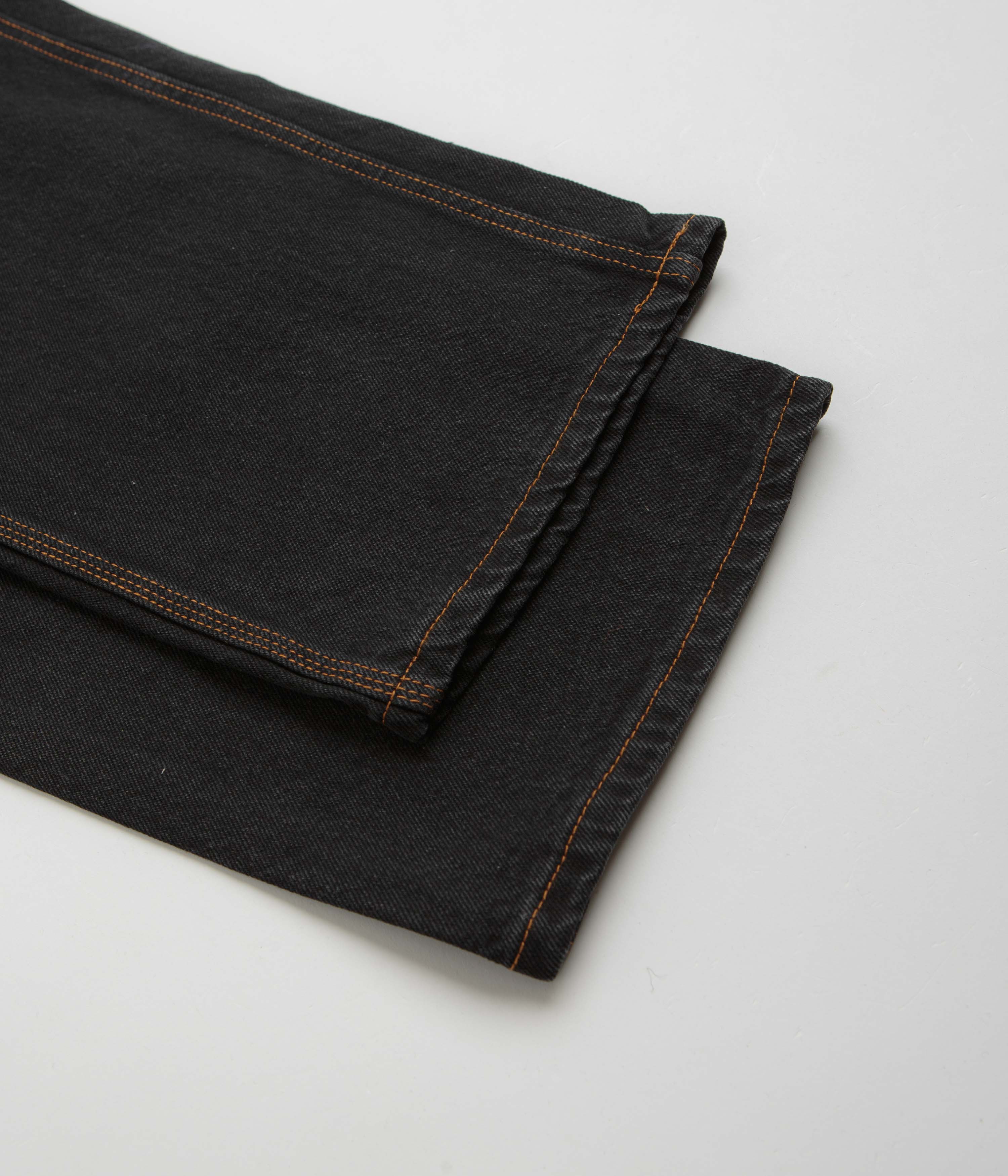 Butter Goods Relaxed Jeans - Washed Black / Black - Image 8