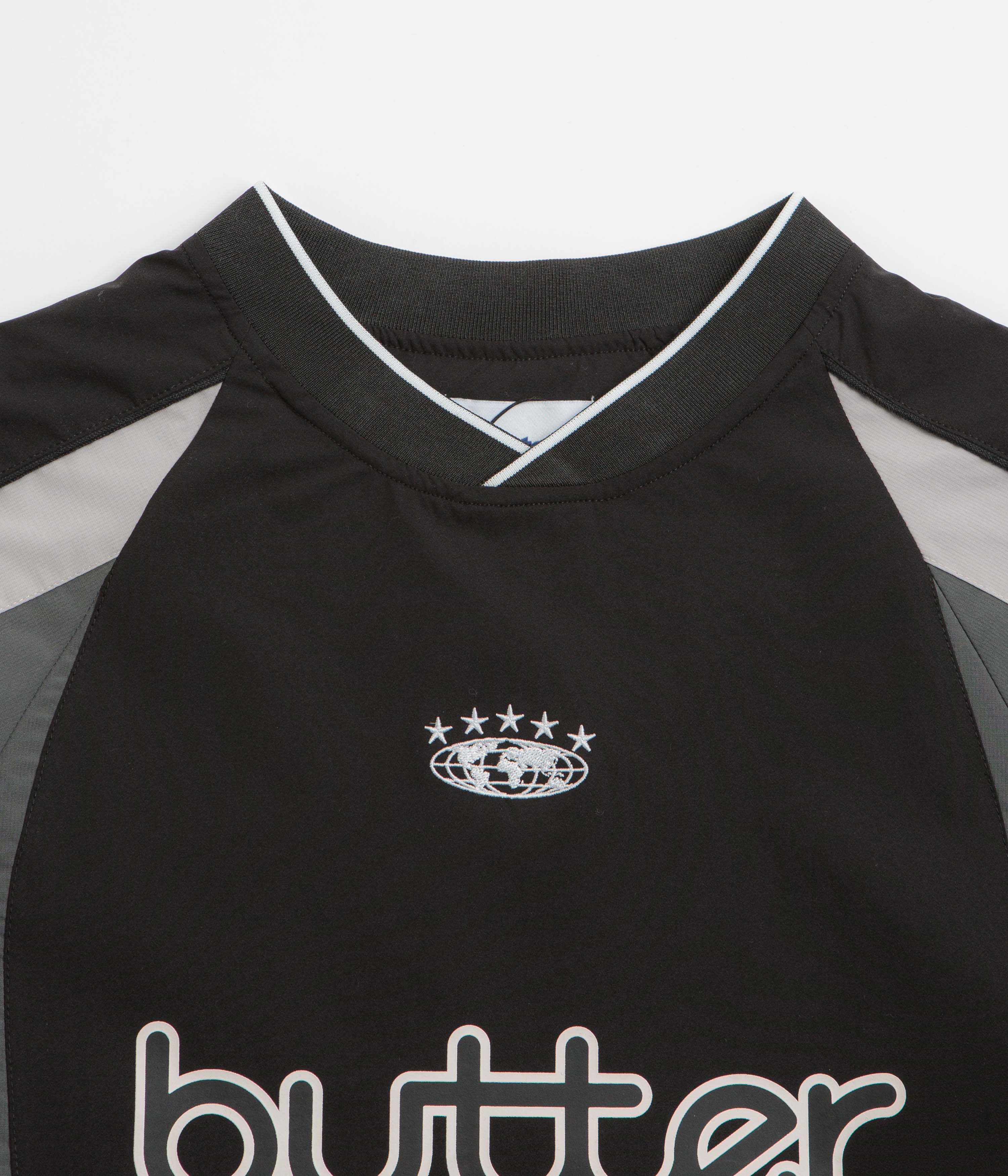 Butter Goods Ridge Sport Crewneck Sweatshirt - Black - Image 2