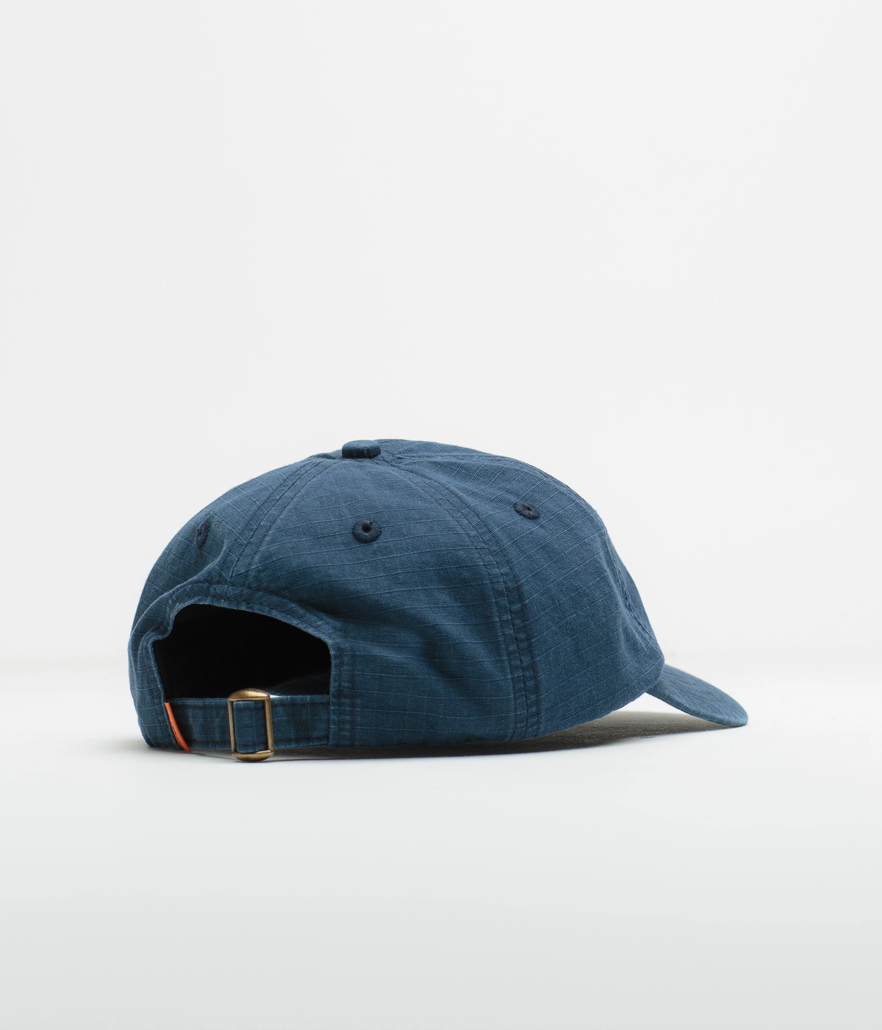 Butter Goods Ripstop Rounded Logo Cap - Washed Navy - Image 3