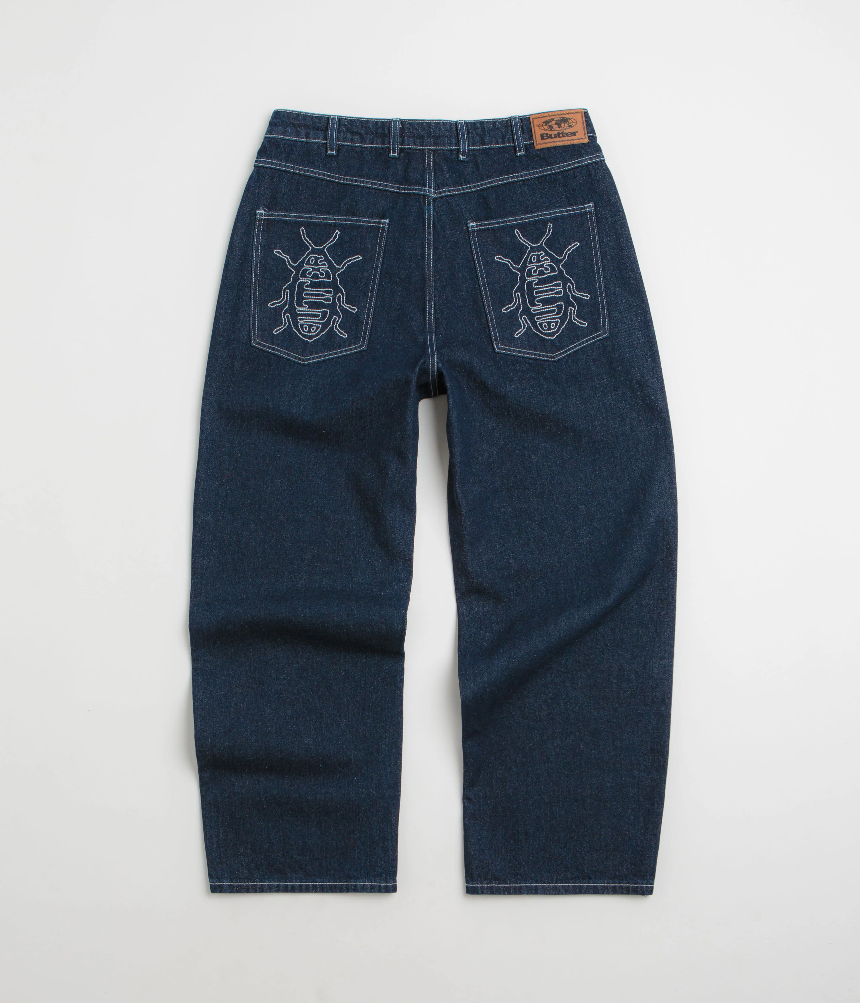 Butter Goods Roach Jeans - Dark Indigo - Image 3